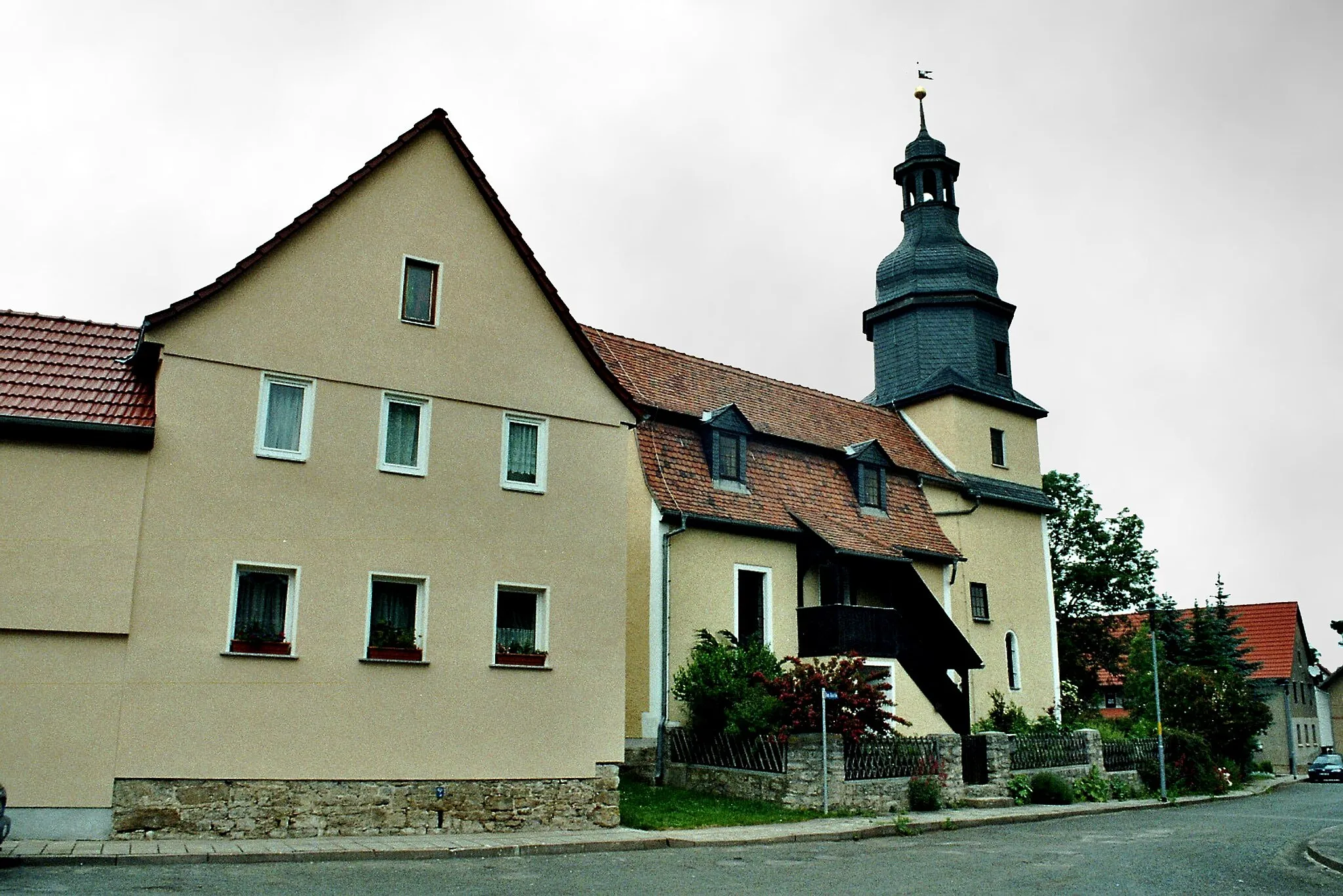 Photo showing: Wiegendorf, the village church
