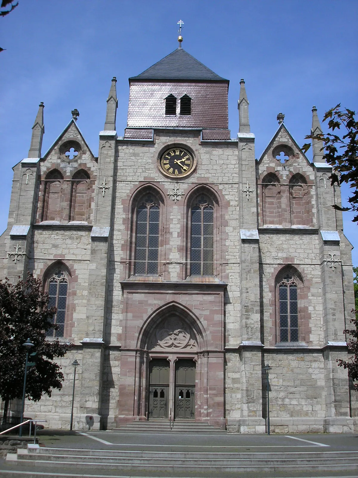 Photo showing: Die Stadtkirche von Dingelstädt (Thüringen).