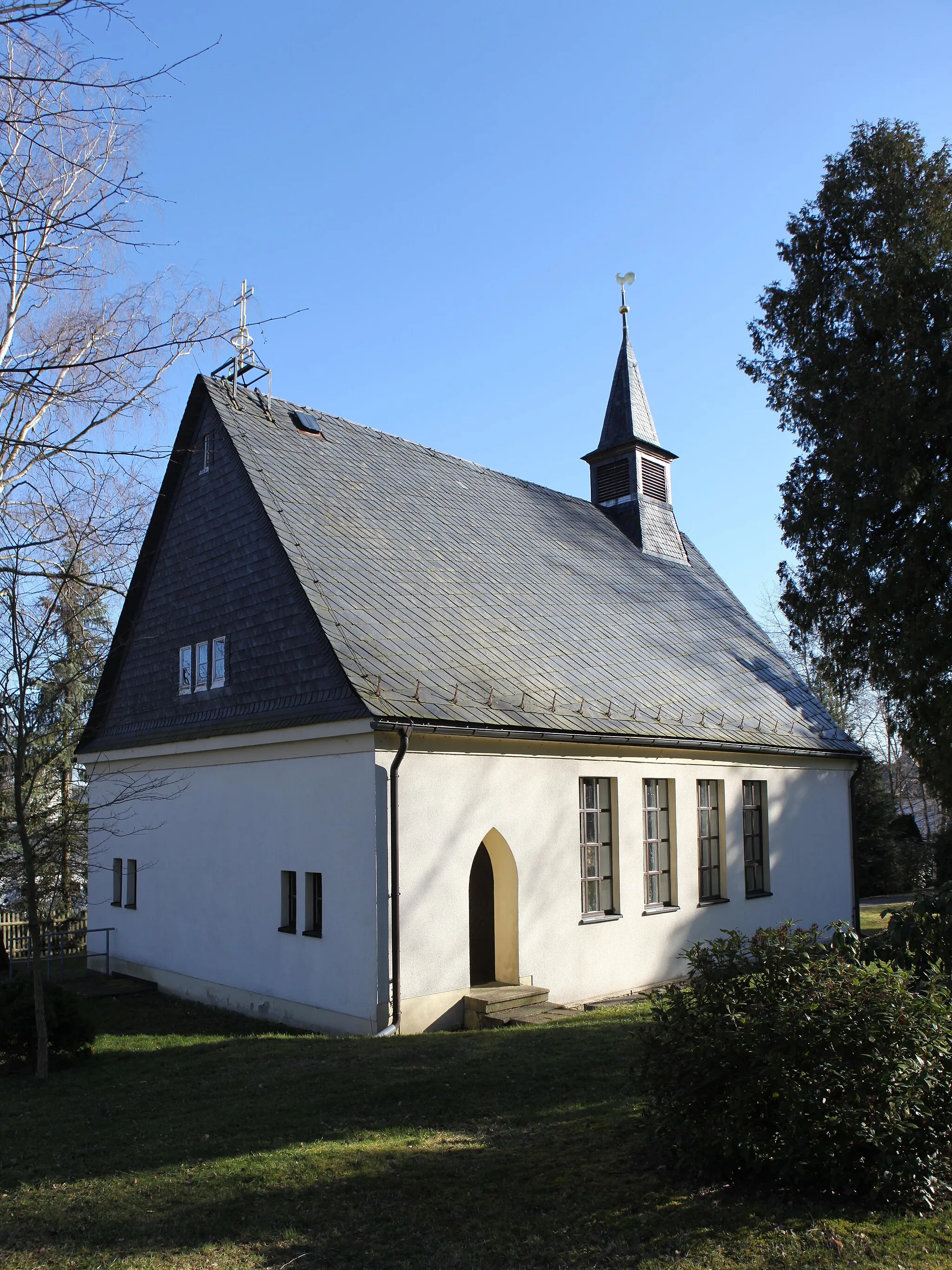 Photo showing: Pottiga-Friedhofskirche