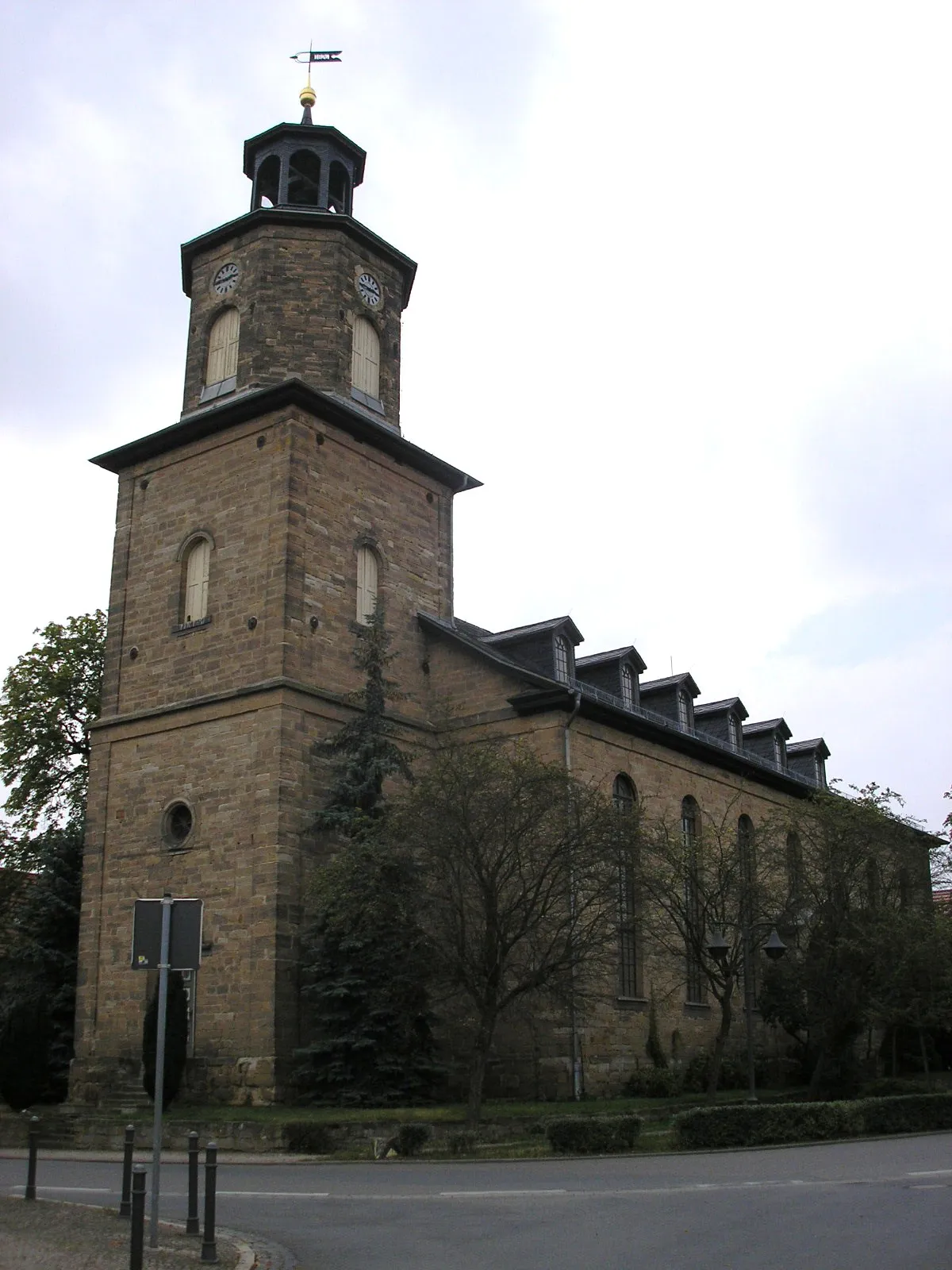 Photo showing: Die Stadtkirche von Rastenberg (Thüringen).