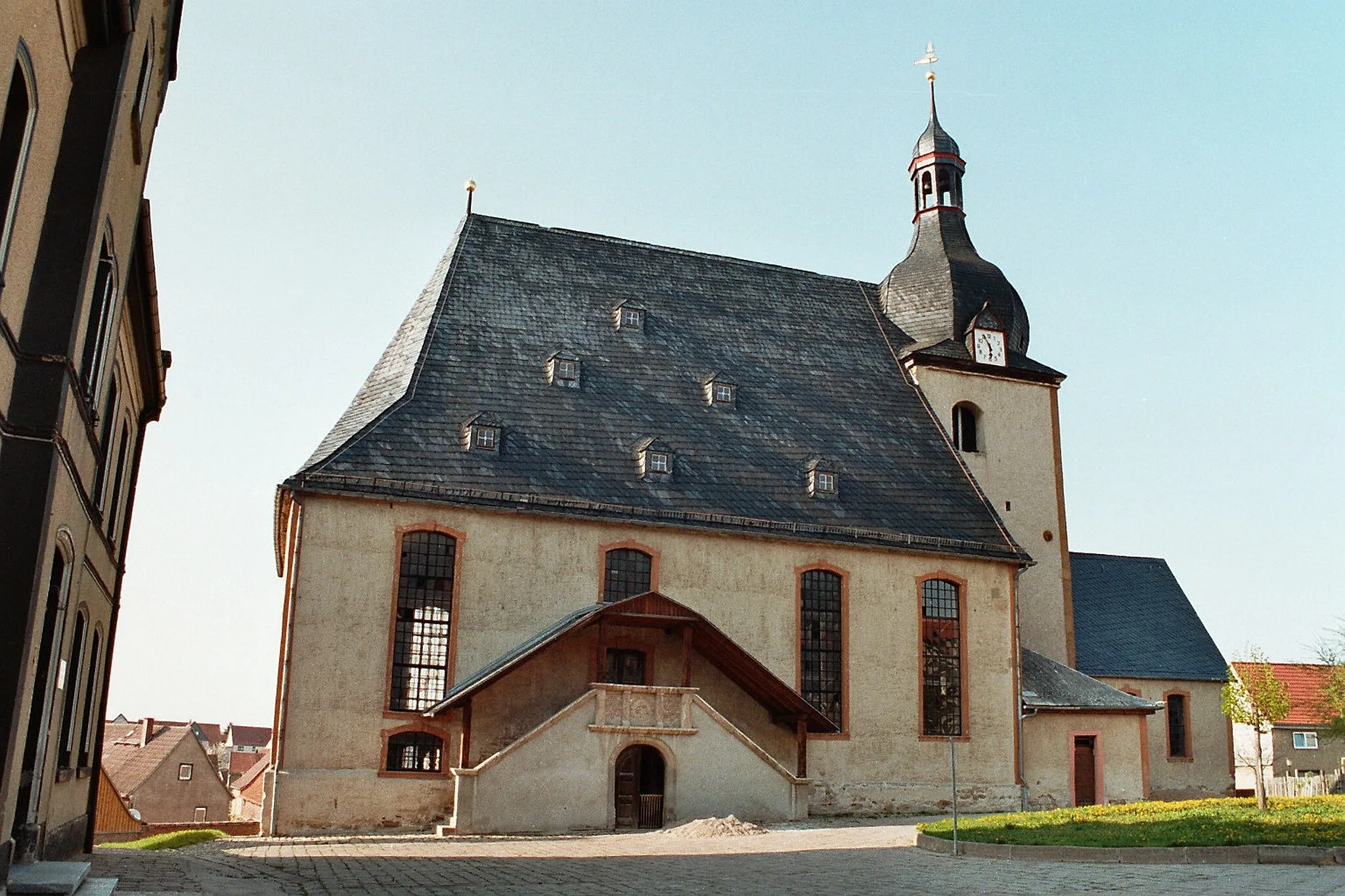 Photo showing: Großbrembach, the Protestant Church