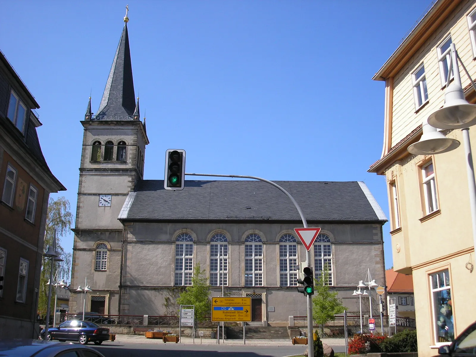 Photo showing: Stadtkirche St. Michael von Gehren (Thüringen).