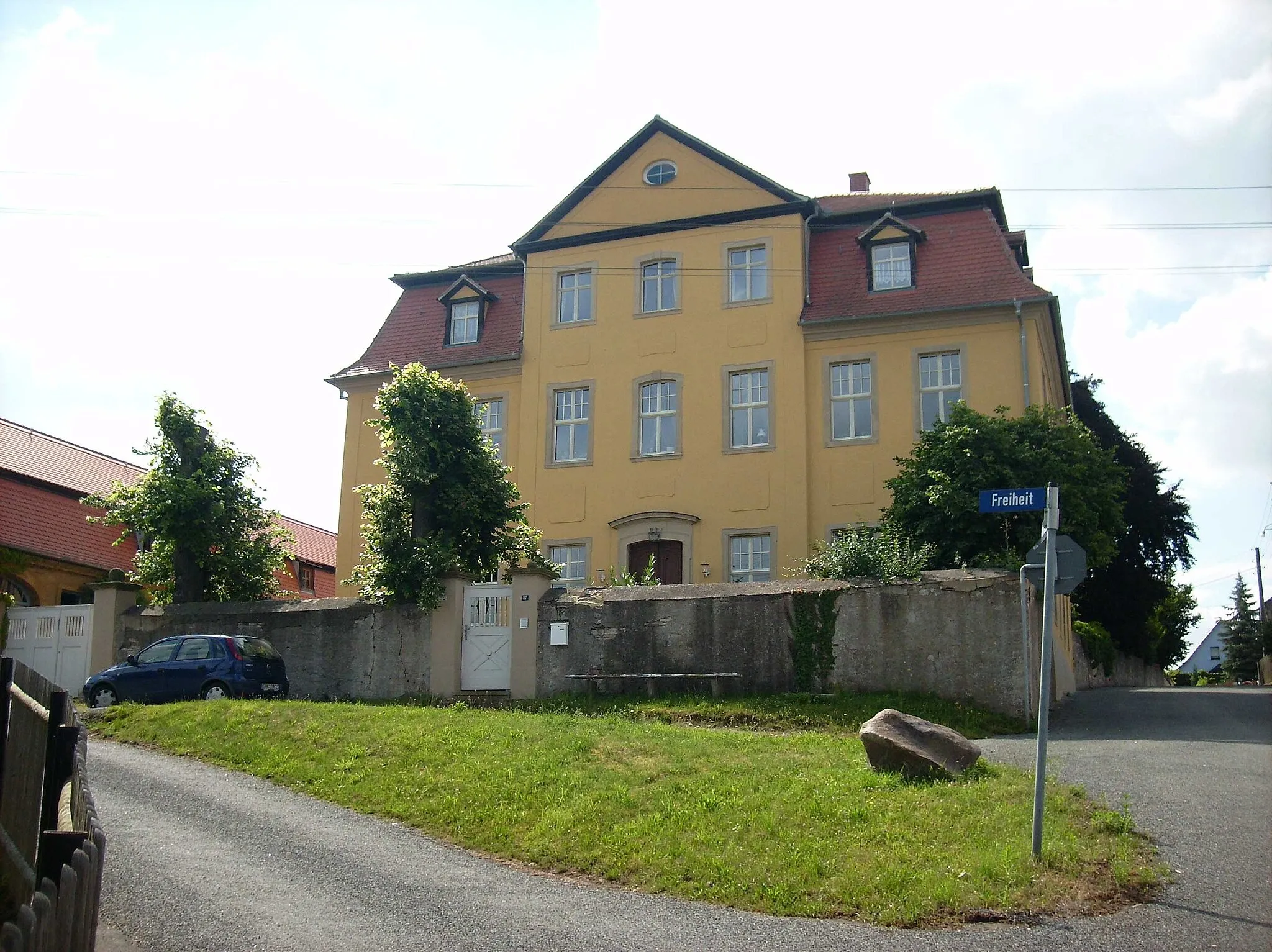 Photo showing: Silbitz mansion (district of Saale-Holzland-Kreis, Thuringia)