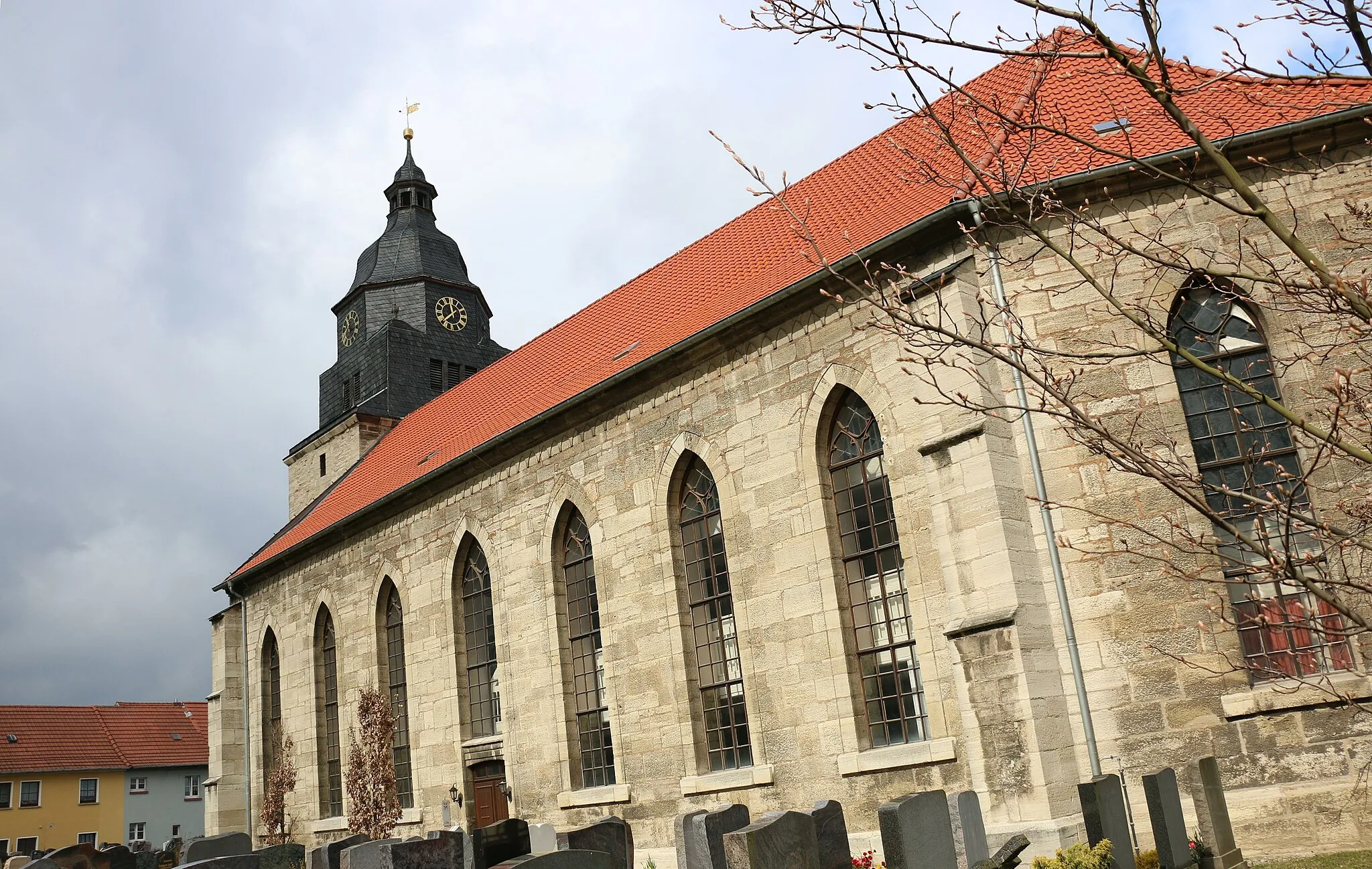 Photo showing: St. Georg-Kirche in Langula