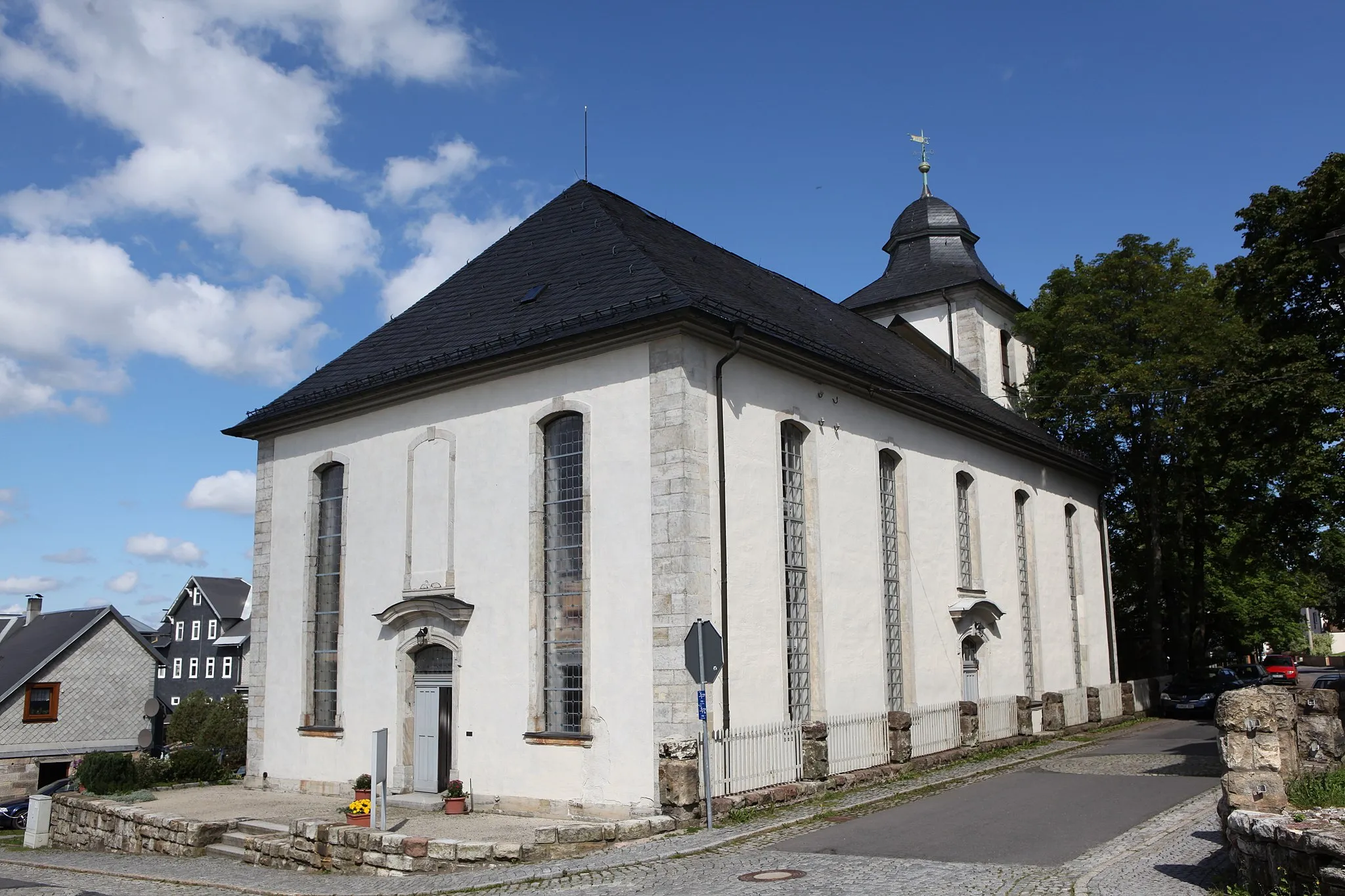Photo showing: ev. Liebfrauenkirche in Steinheid, Landkreis Sonneberg