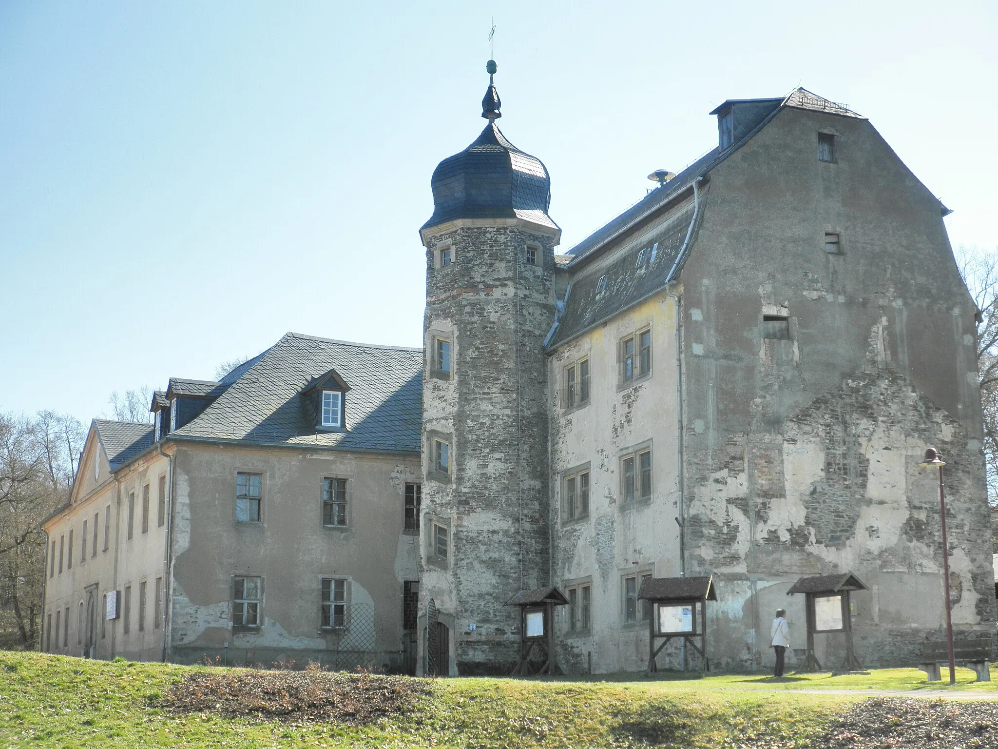 Photo showing: Castle in Knau in Thuringia