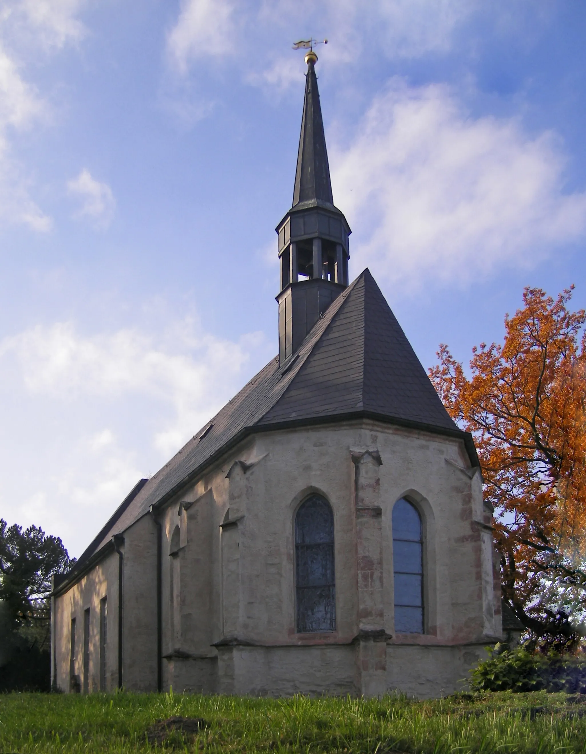 Photo showing: Church in Kriebitzsch near Altenburg/Thuringia