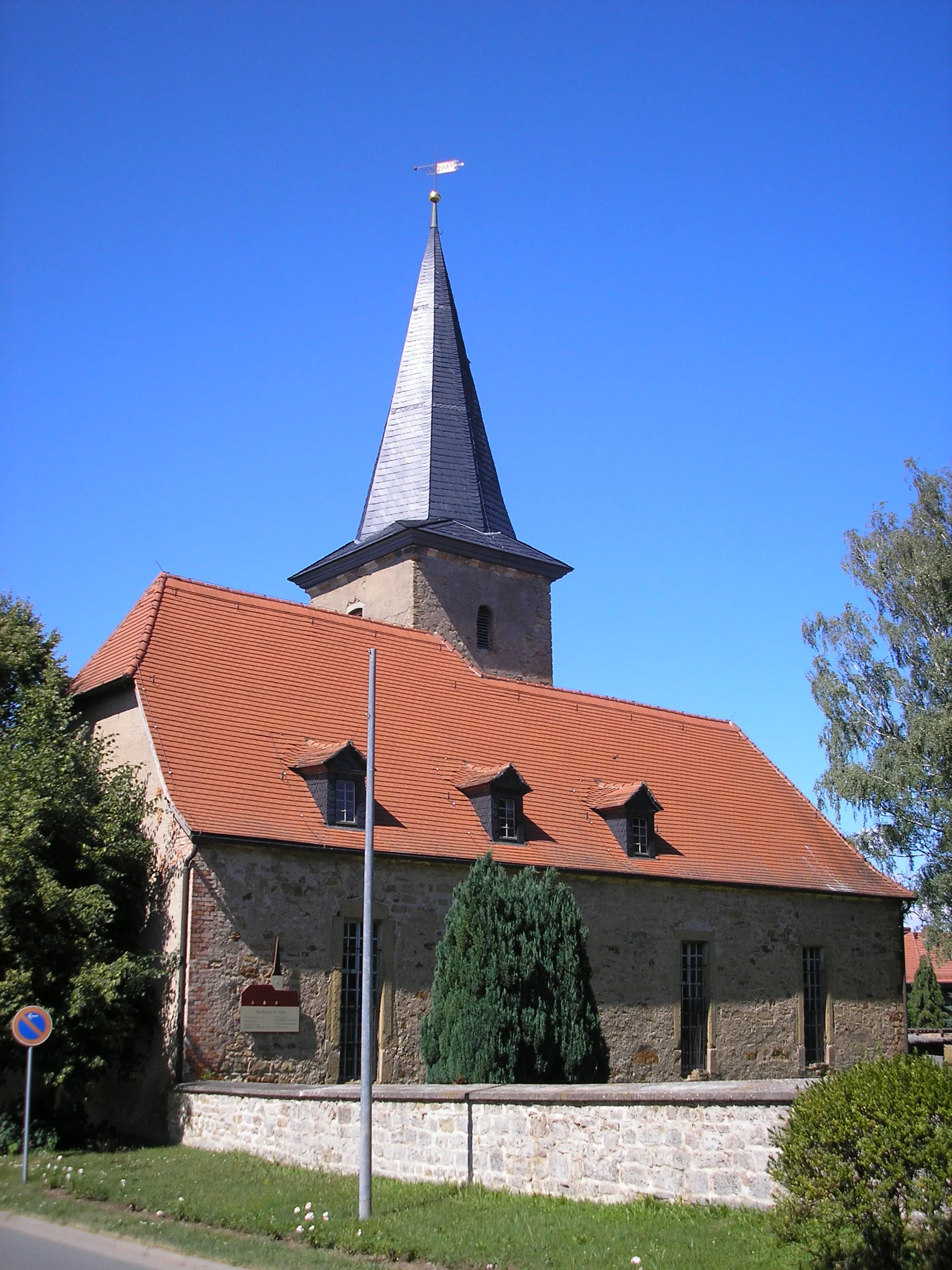 Photo showing: Die Kirche in Leutenthal (Thüringen).