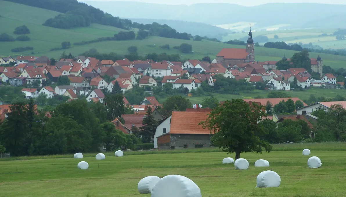 Photo showing: A panorama view of Zella village.