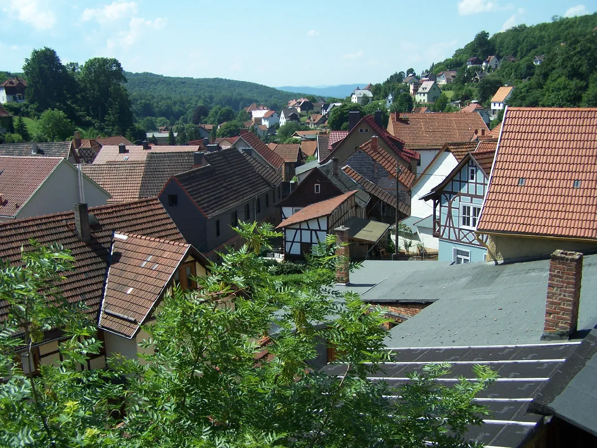 Photo showing: The lower site of the village Steinbach.