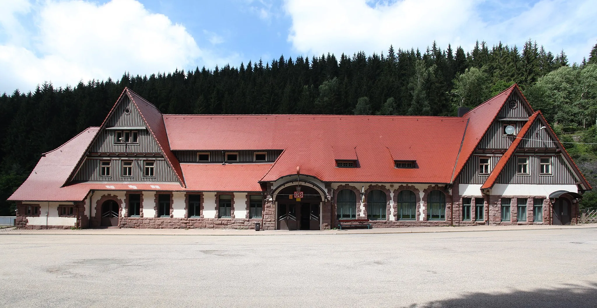 Photo showing: Bahnhof Oberhof