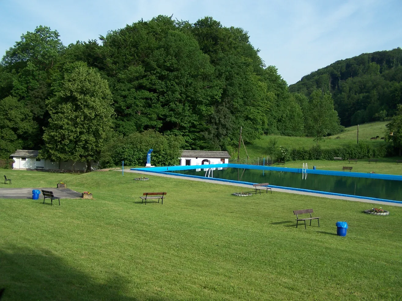 Photo showing: The spa in the Ritzhausen dell.