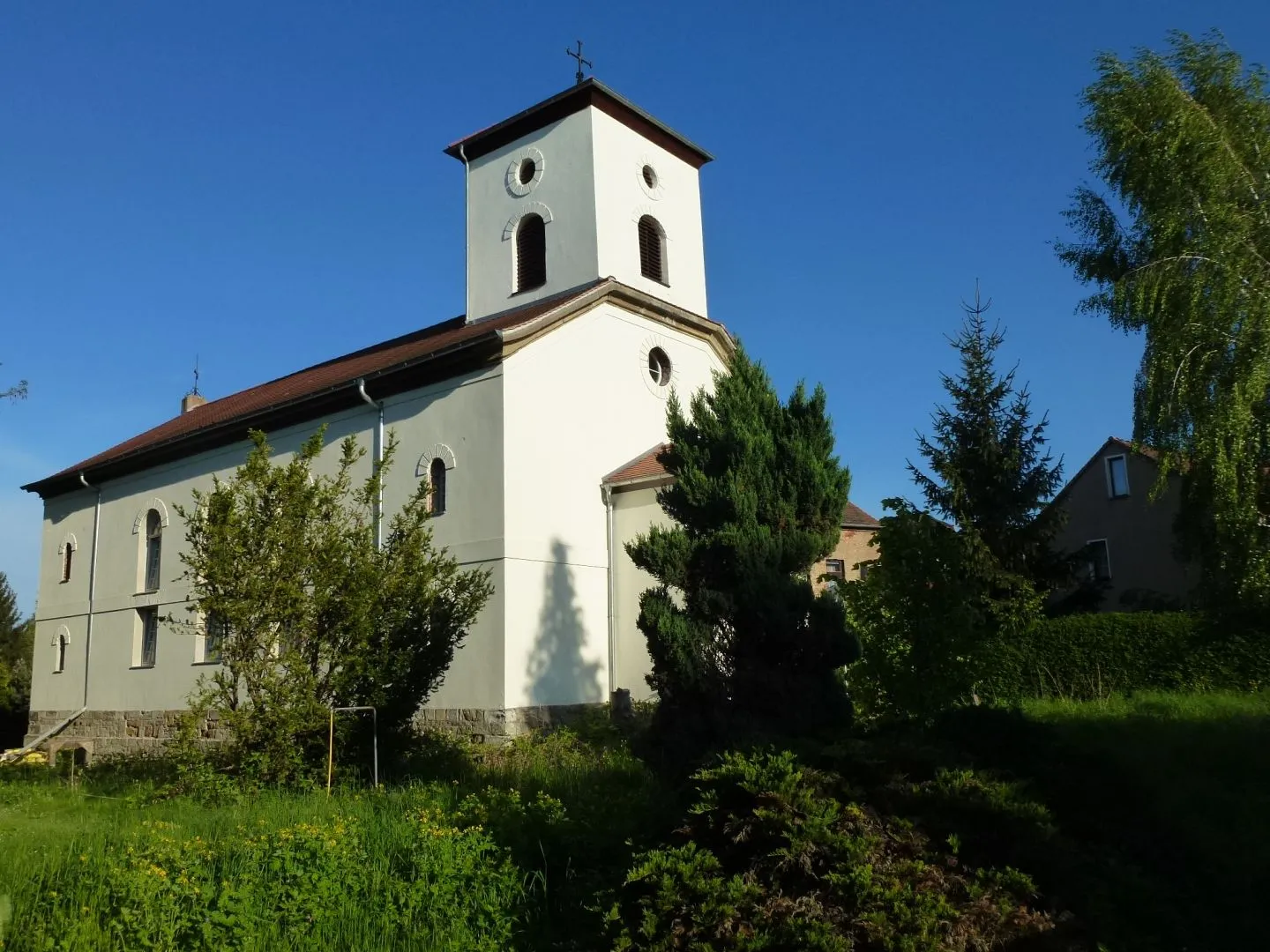 Photo showing: Kirche in Elstertrebnitz