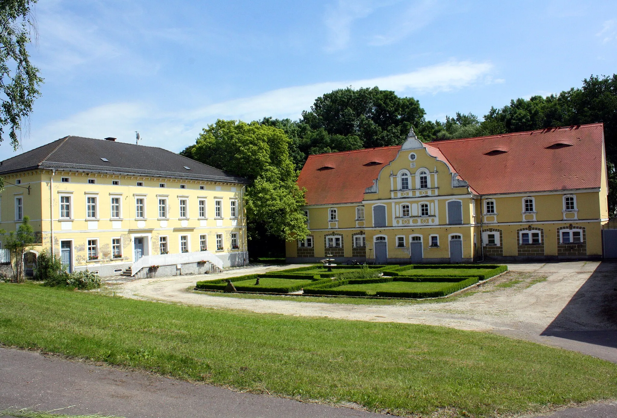 Photo showing: Villa in Göldschen, municipality Altkirchen near Altenburg/Thuringia in Germany.