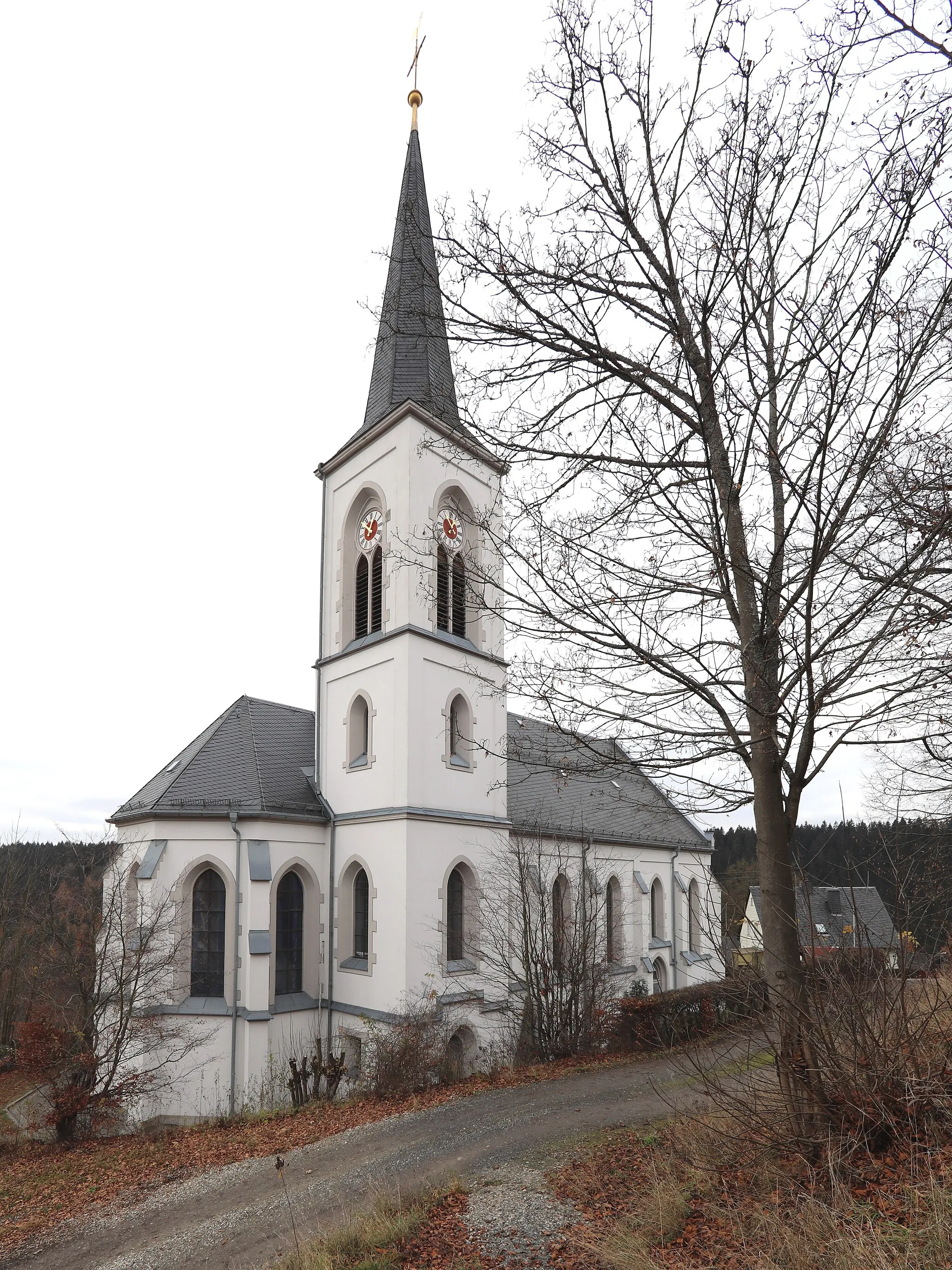 Photo showing: kath. Pfarrkirche St. Joseph in Wilhelmsthal