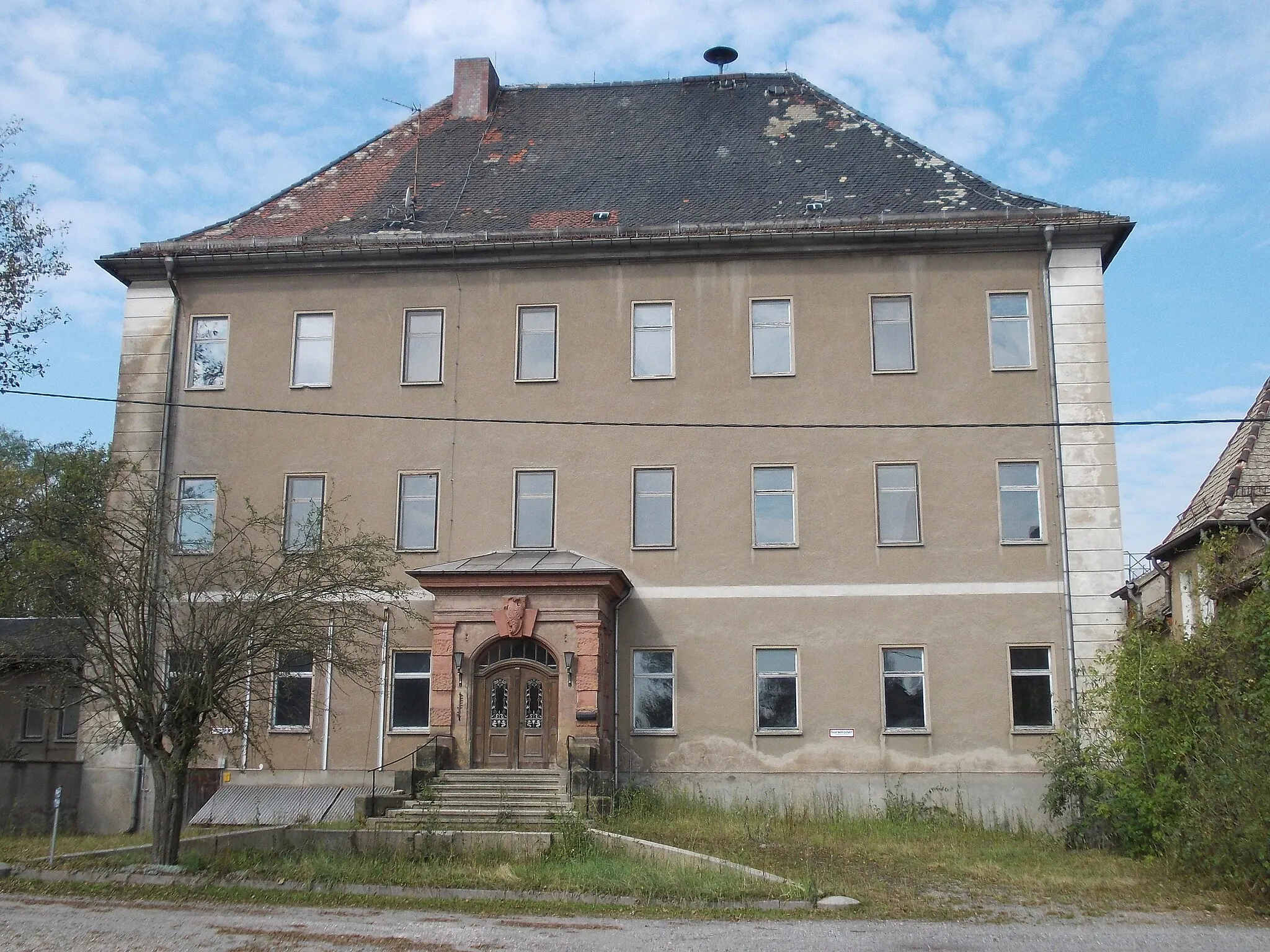 Photo showing: Manor house in Lumpzig (district of Altenburger Land, Thuringia)