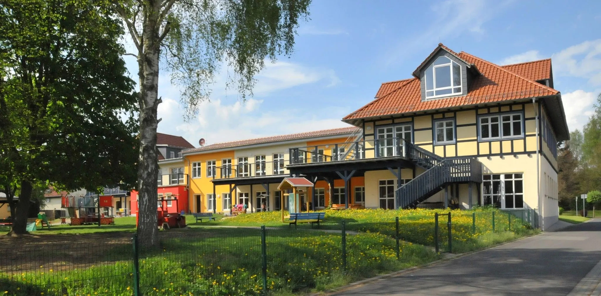 Photo showing: Schönstedt, Kindergarten