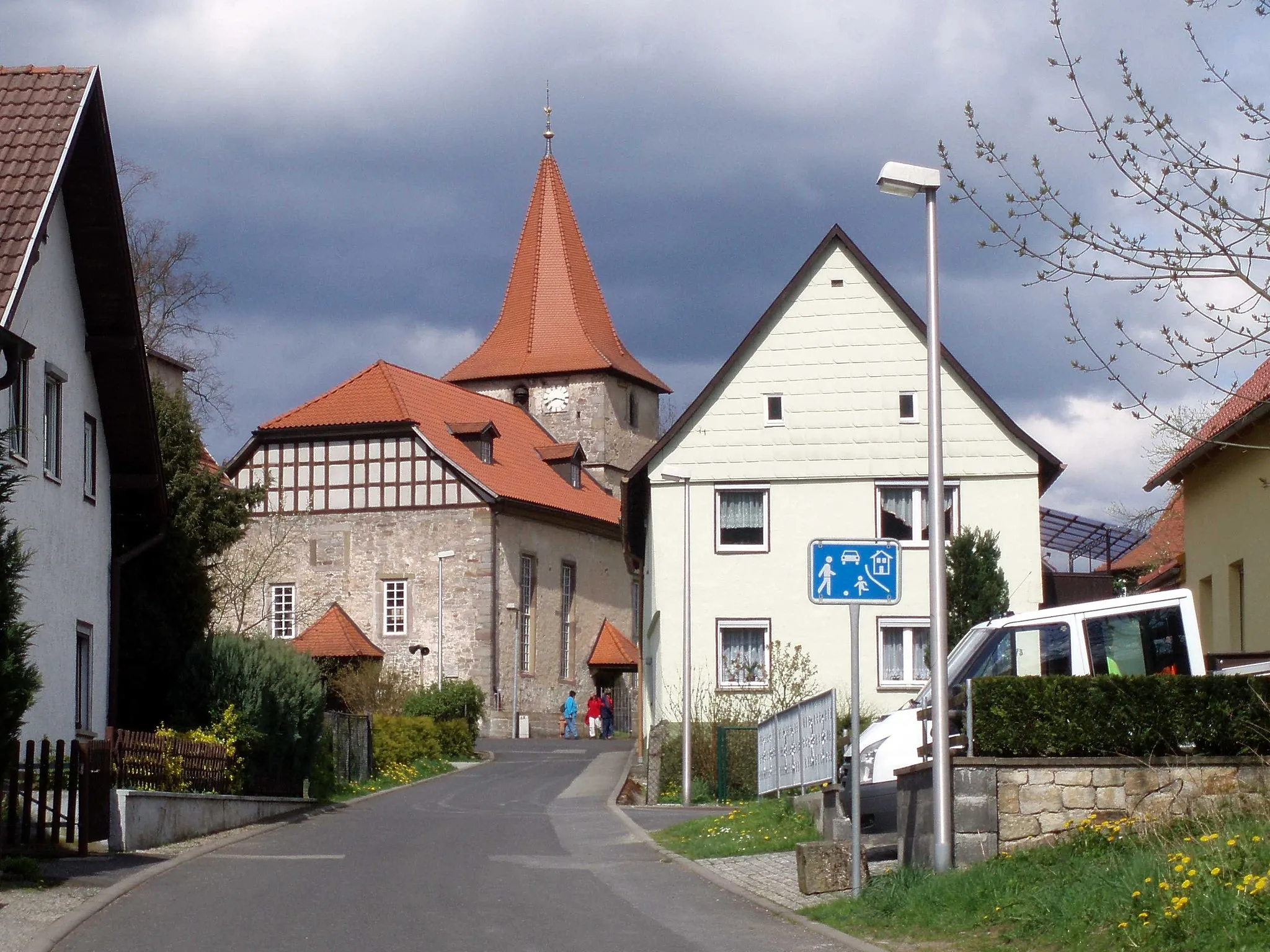 Photo showing: Kirche in Reurieth
