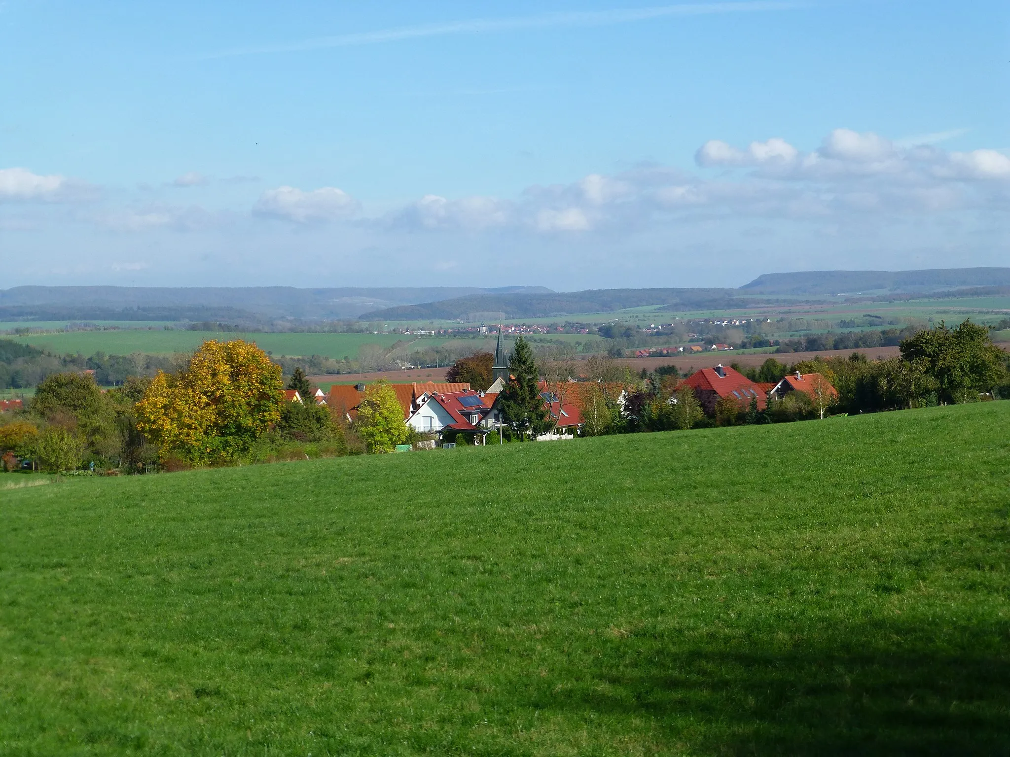 Photo showing: Blick über Kleinbartloff