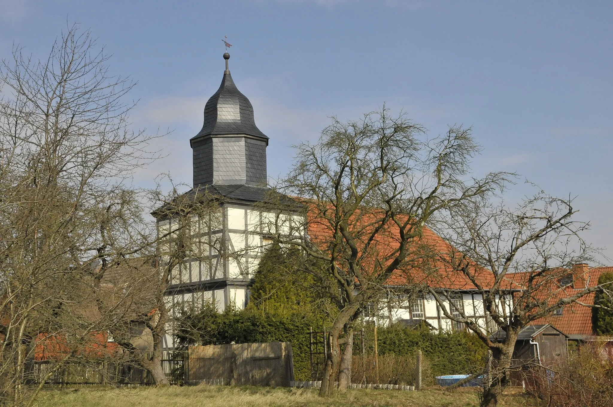 Photo showing: Kirche in Gratzungen, Friedrichsthal bei Nordhausen