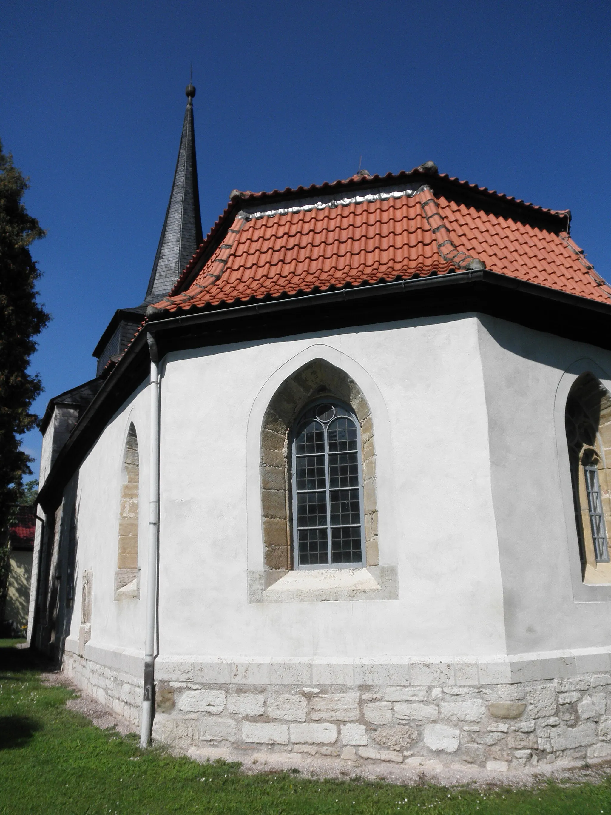 Photo showing: Church in Sundhausen in Thuringia