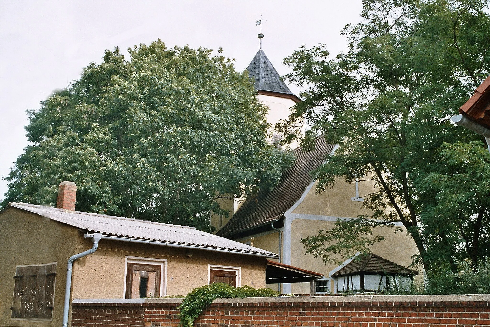 Photo showing: Kleinhelmsdorf (Osterfeld), the village church