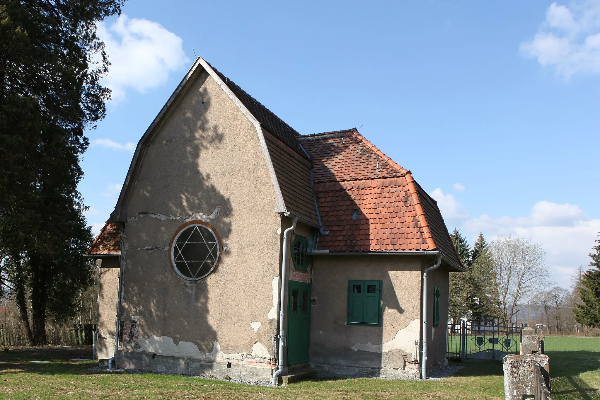 Photo showing: Taharahaus des Jüdischen Friedhofs Weitersroda, OT von Hildburghausen