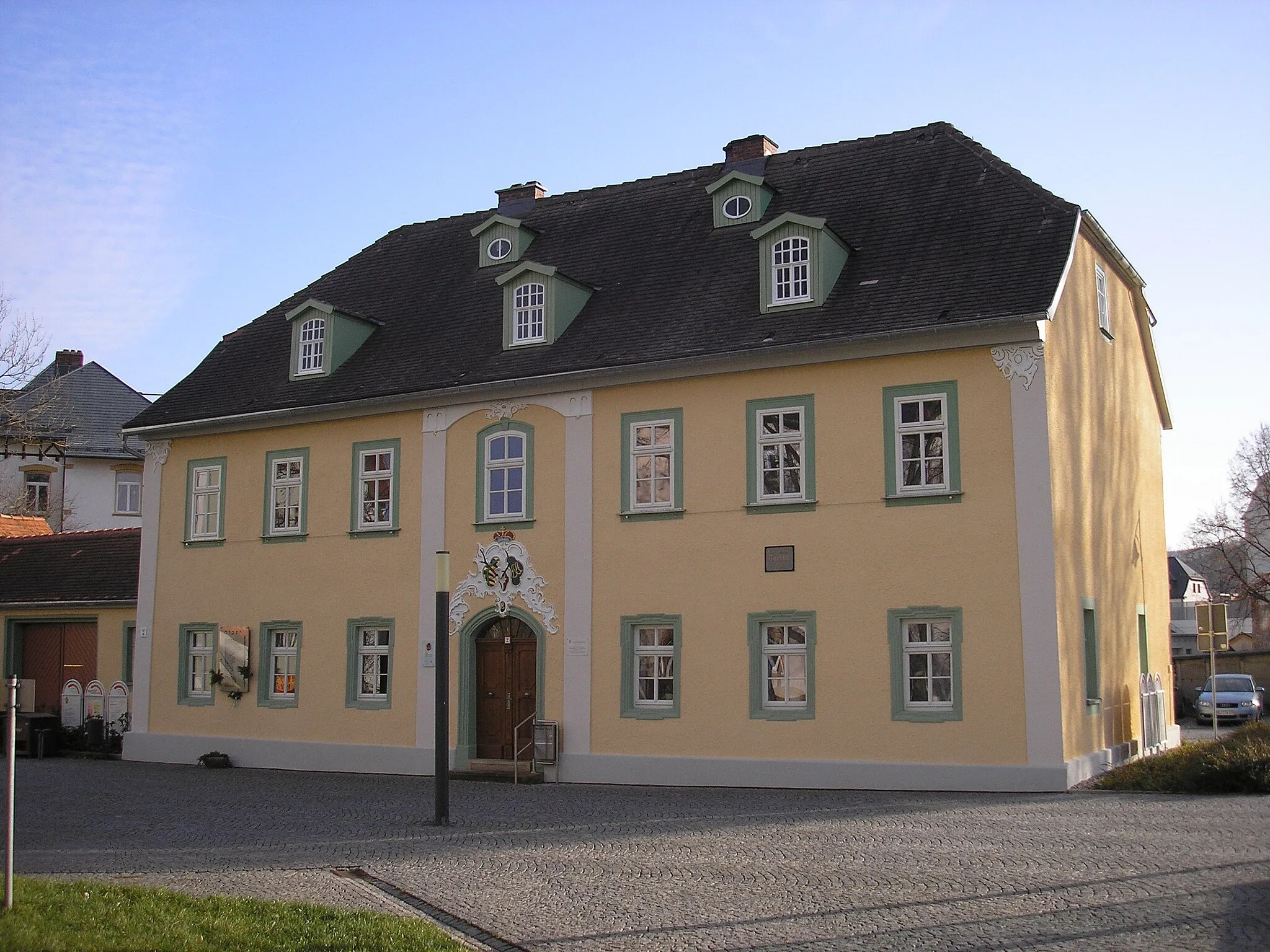 Photo showing: Die Alte Försterei in Ilmenau (Thüringen) nach der Sanierung.