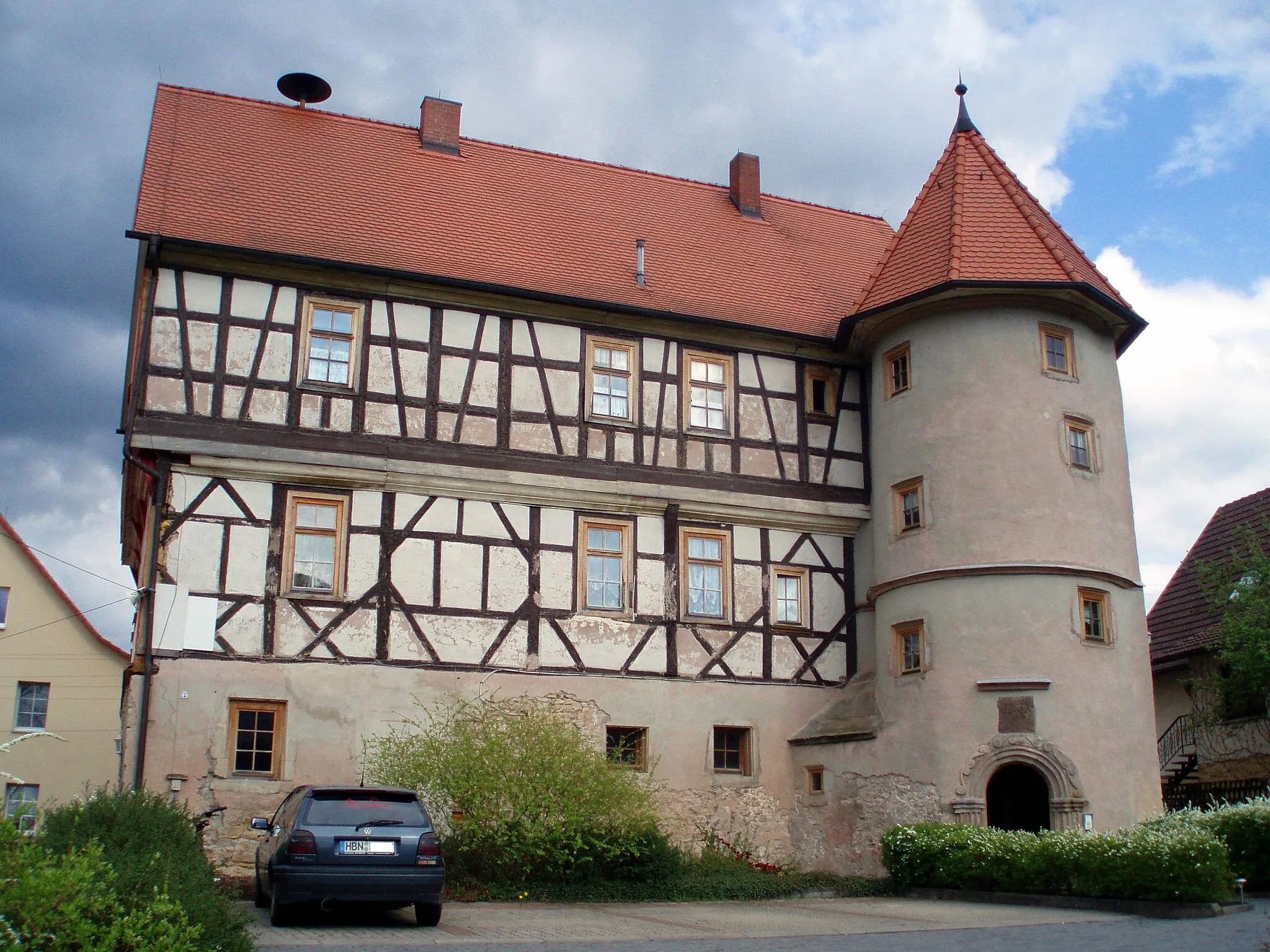 Photo showing: Burg Henfstädt