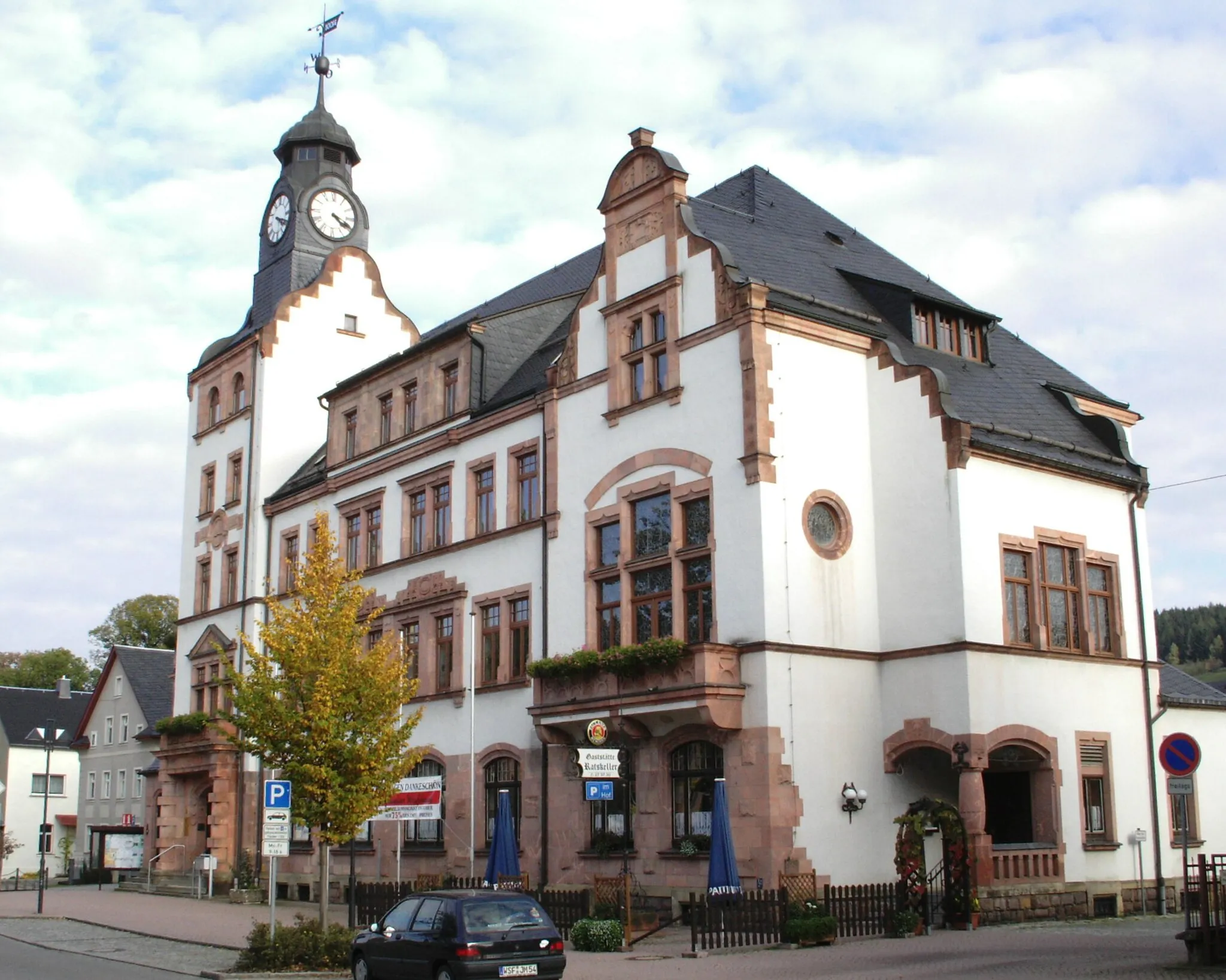 Photo showing: Thalheim/Erzgeb., Rathaus.