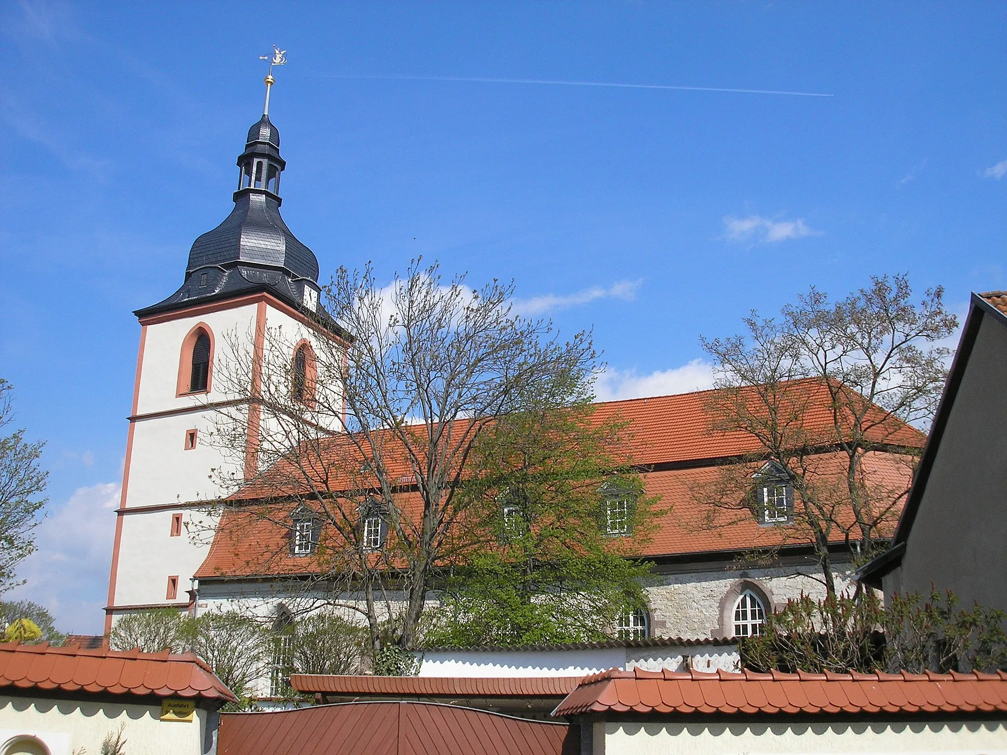 Photo showing: Die Kirche in Haßleben (Thüringen).