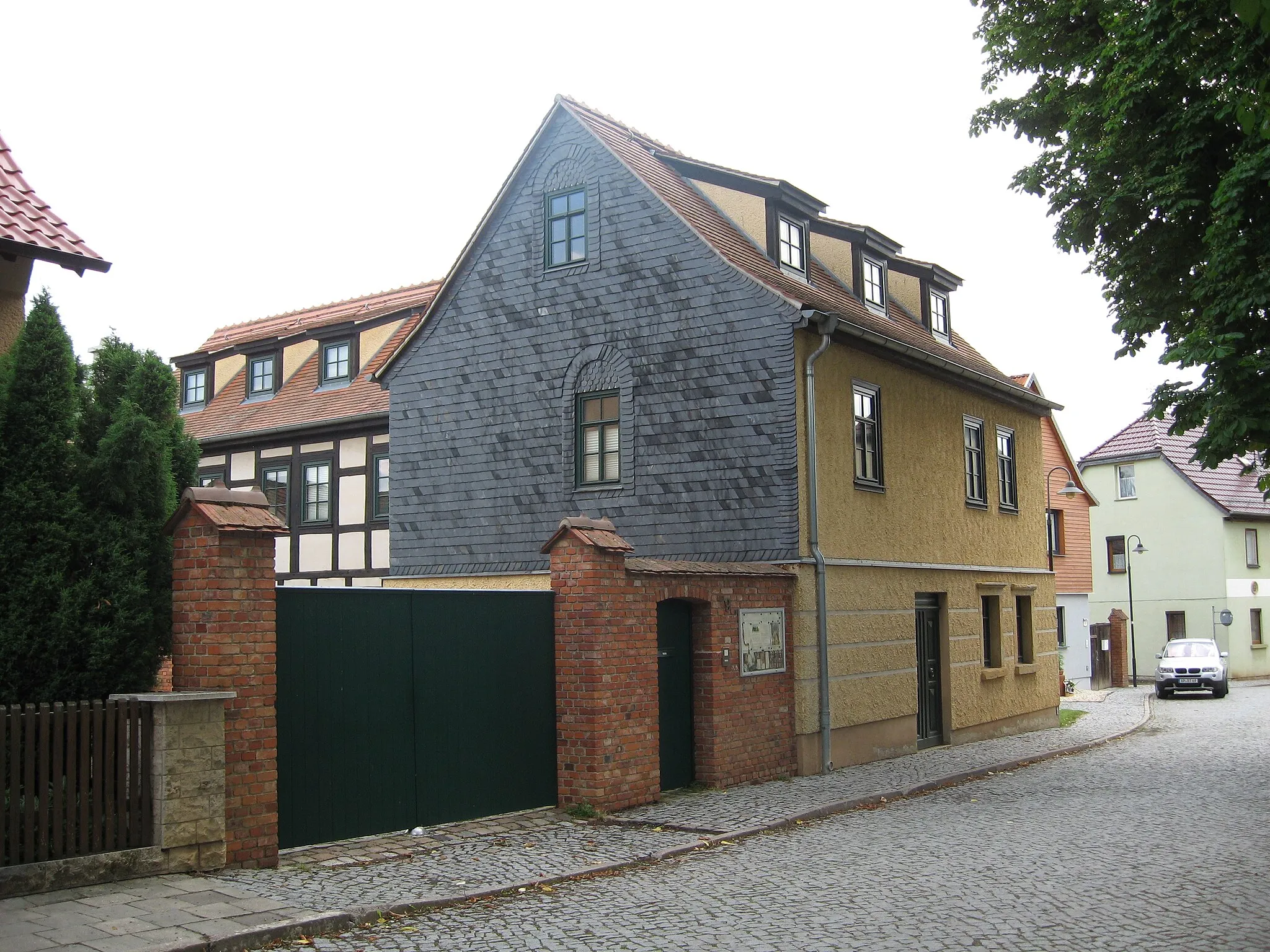 Photo showing: Elisabethkapelle Hopfgarten bei Weimar, Friedegasse 9