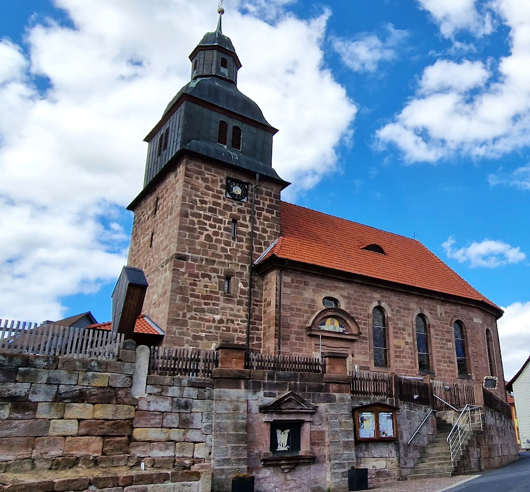 Photo showing: St. Peter und Paul Kirche zu Rustenfelde im Eichsfeld, Thüringen