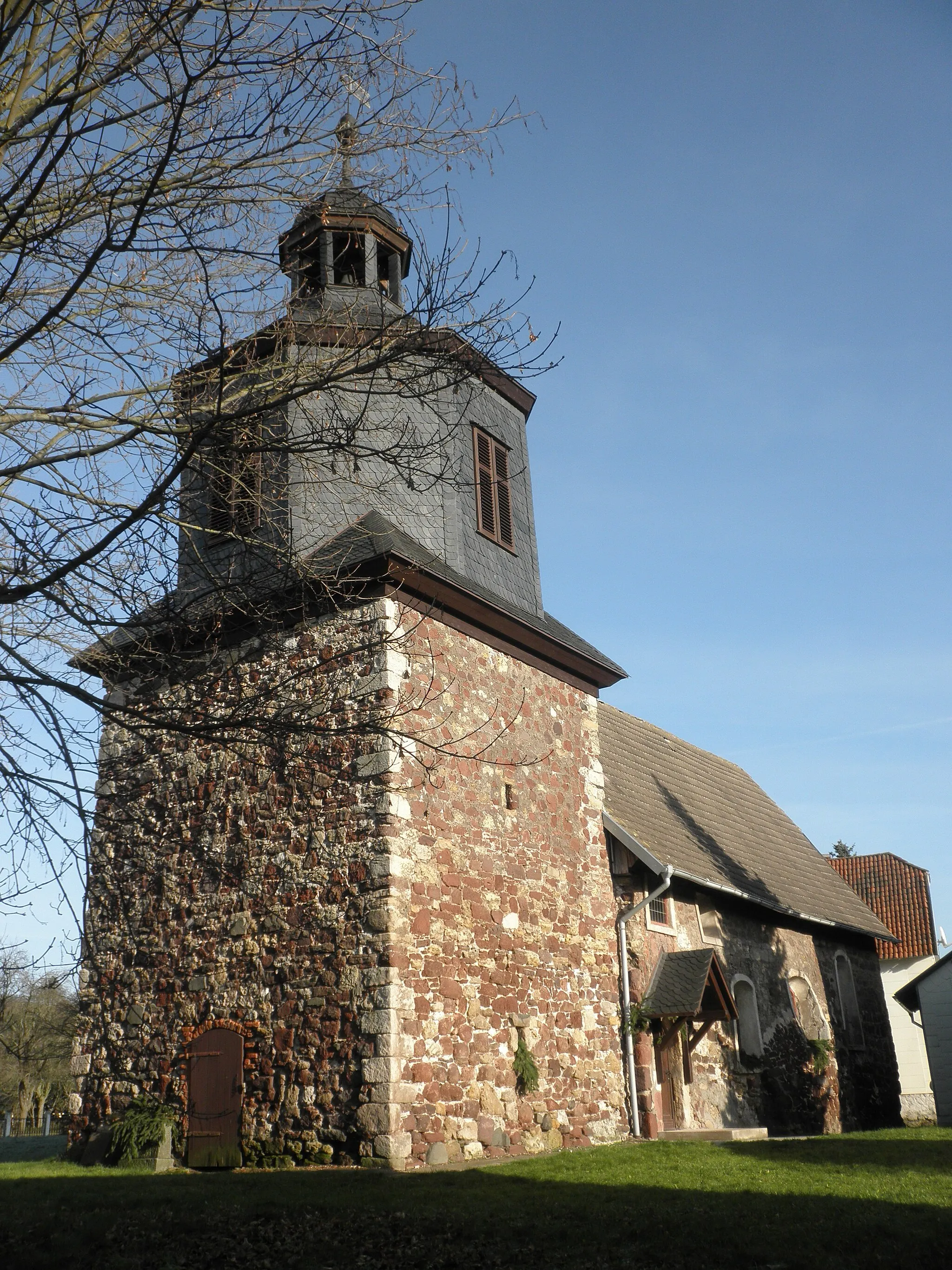 Photo showing: Church in Harzungen in Thuringia