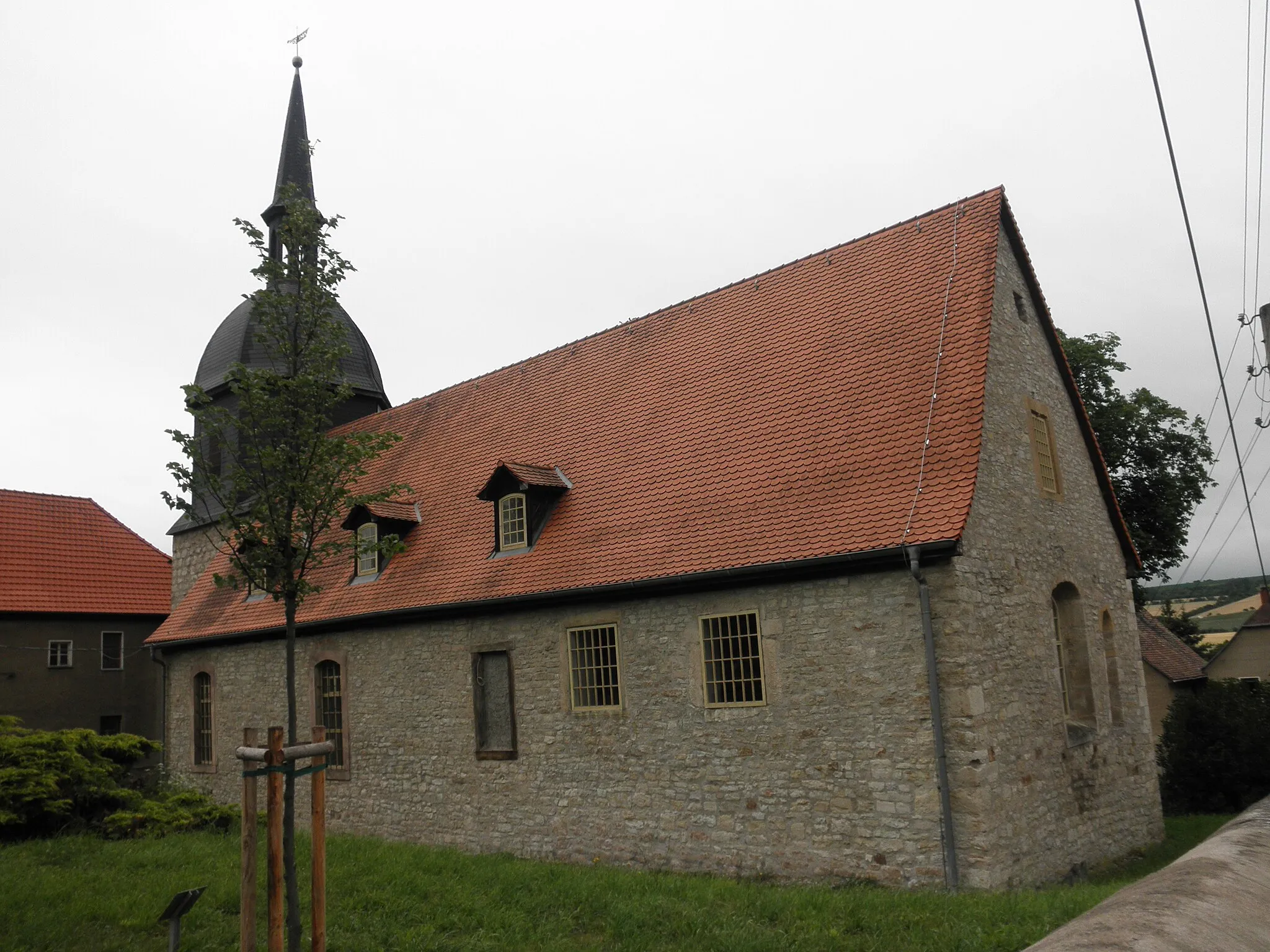 Photo showing: Church in Denstedt in Thuringia