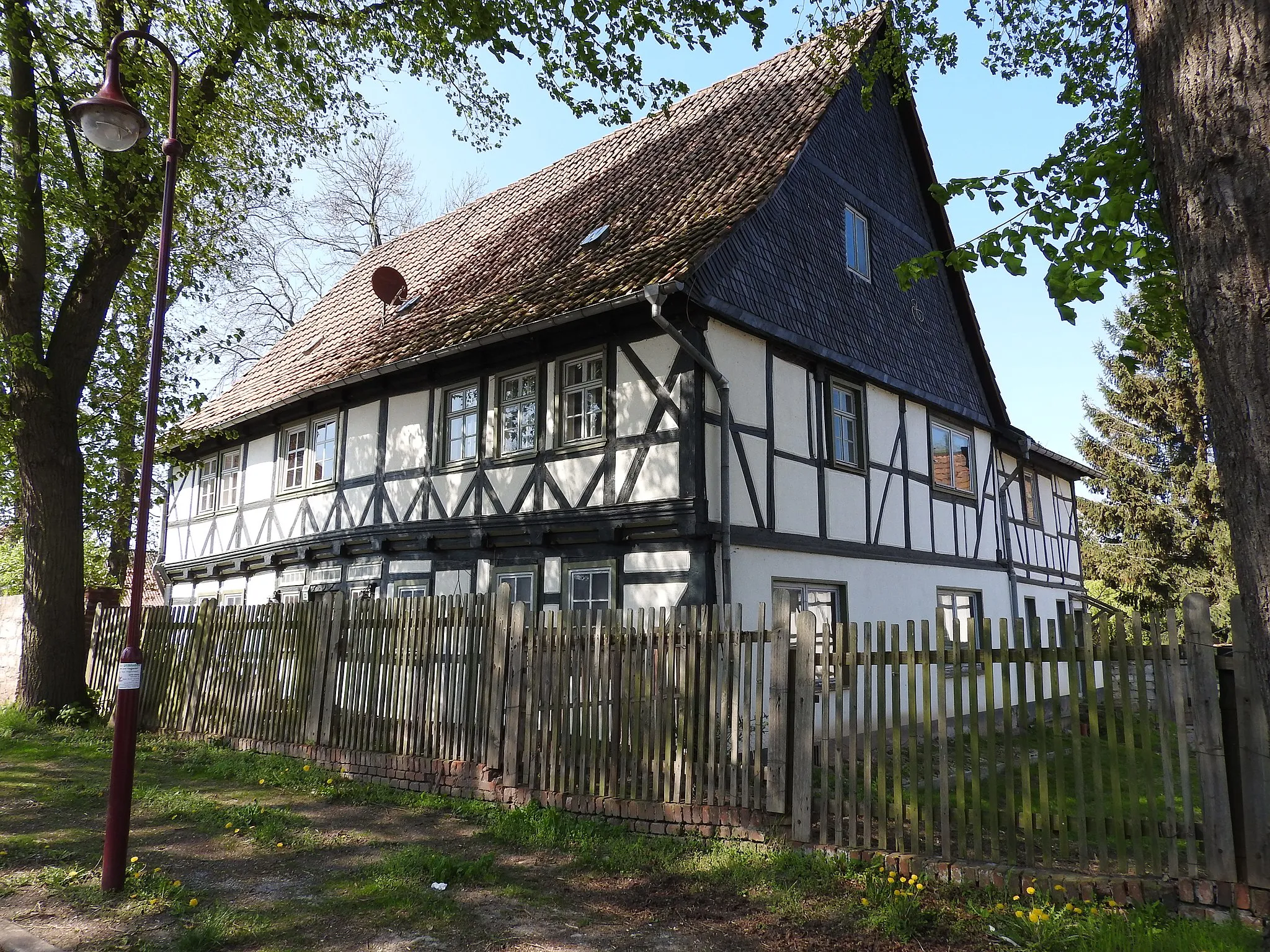 Photo showing: House in Nohra, Wipper, Thuringia, Germany