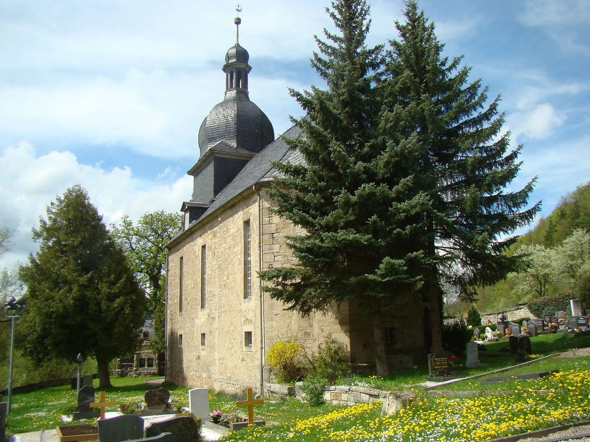 Photo showing: Kirche in Martinroda (Ilm-Kreis)