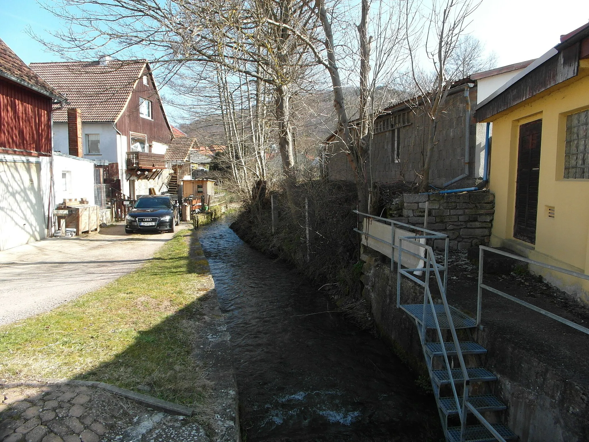 Photo showing: Martinroda, am Reichenbach