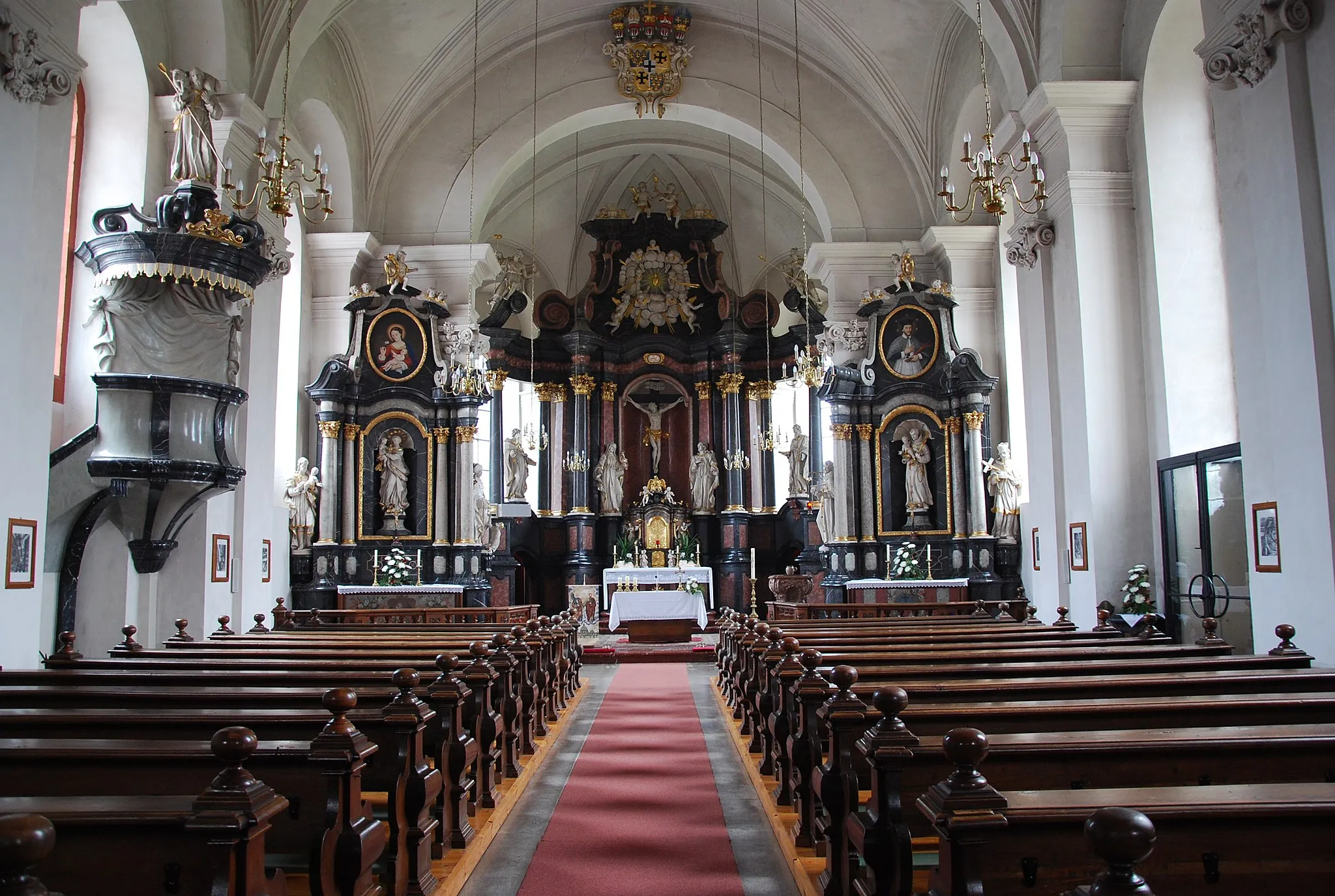 Photo showing: Katholischer Kirche in Dermbach
Innenansicht