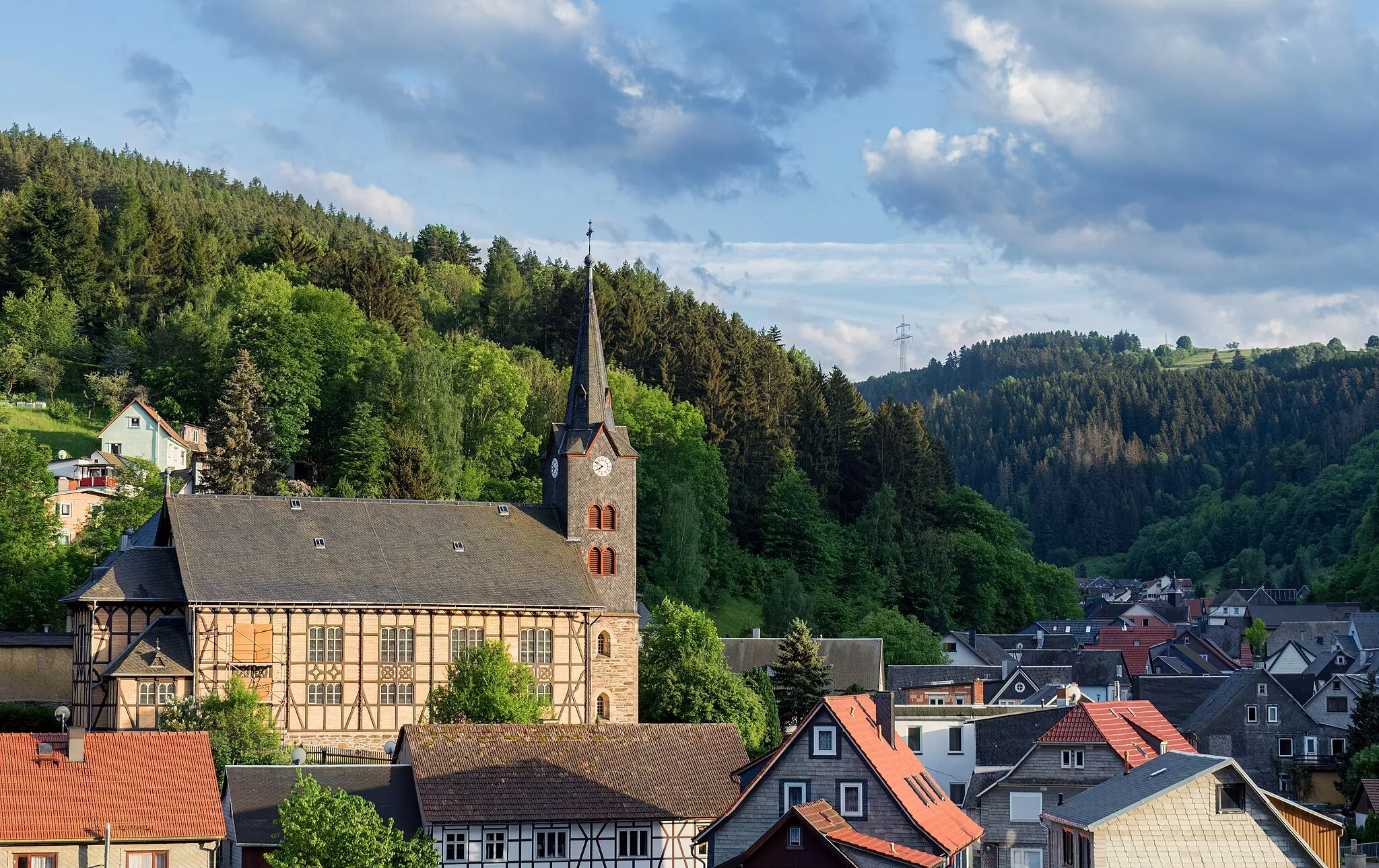 Photo showing: This image shows a thuringian cultural monument. It is part of the monument list from Mellenbach-Glasbach (Schwarzatal).