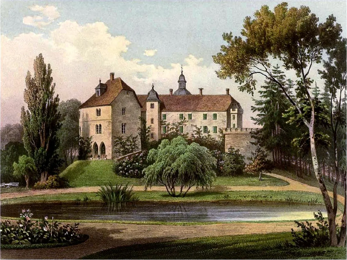 Photo showing: Schloss Altengottern, Kreis Langensalza, Provinz Sachsen