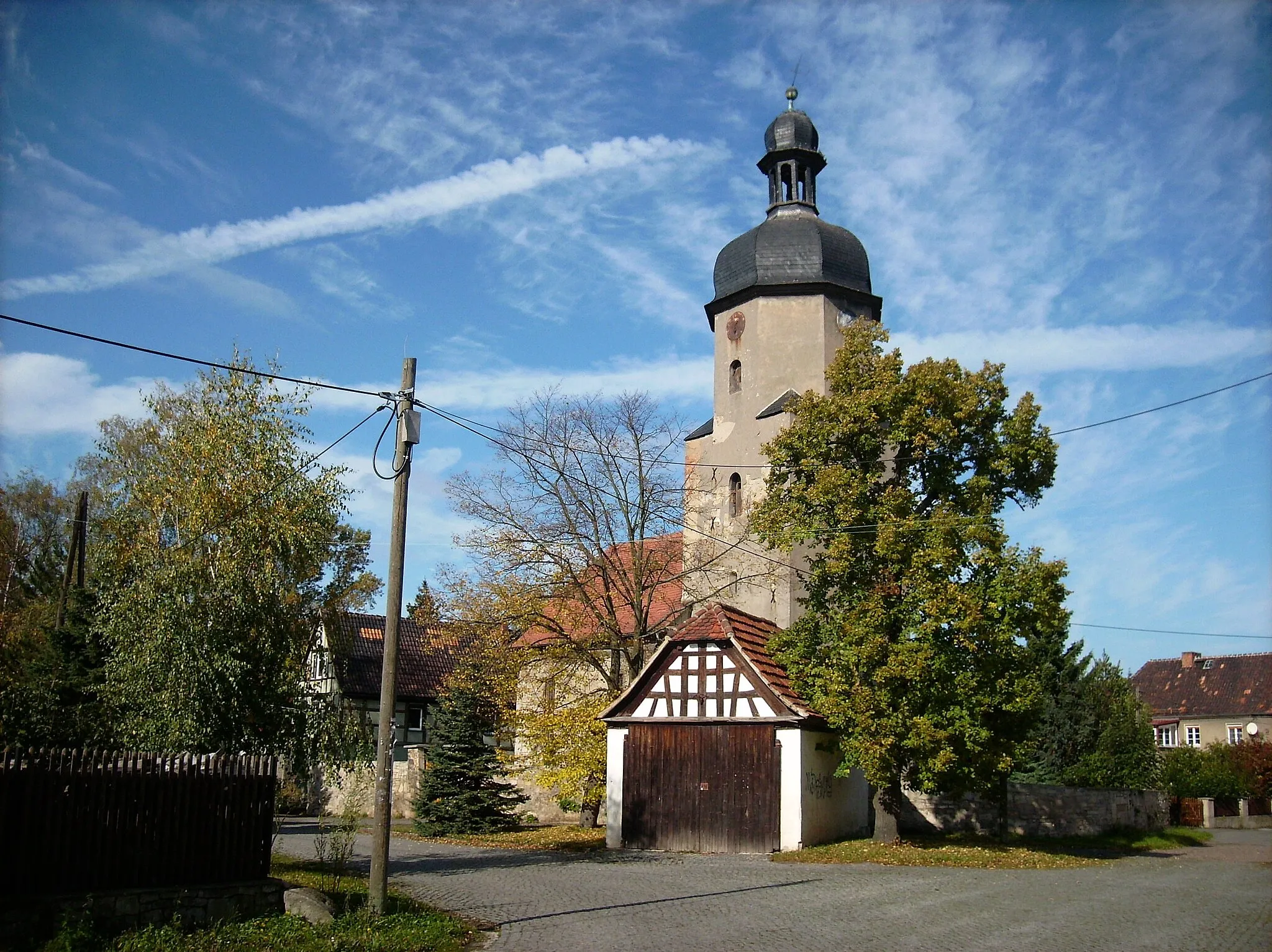 Photo showing: Church of the village of Molau (Molauer Land, district of Burgenlandkreis, Saxony-Anhalt)