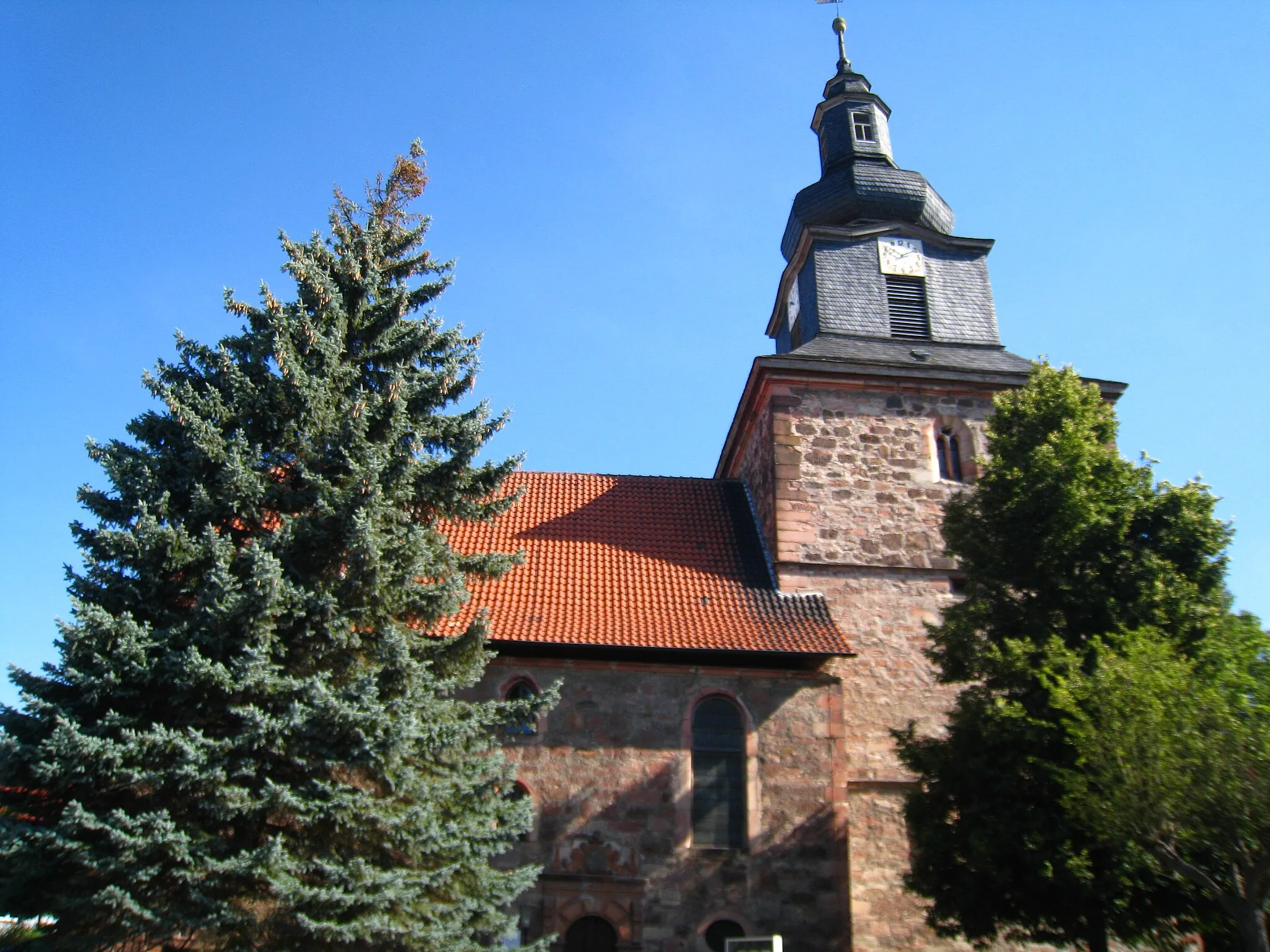 Photo showing: Peterkirche in Tiefrnort, Turyngia, Germany