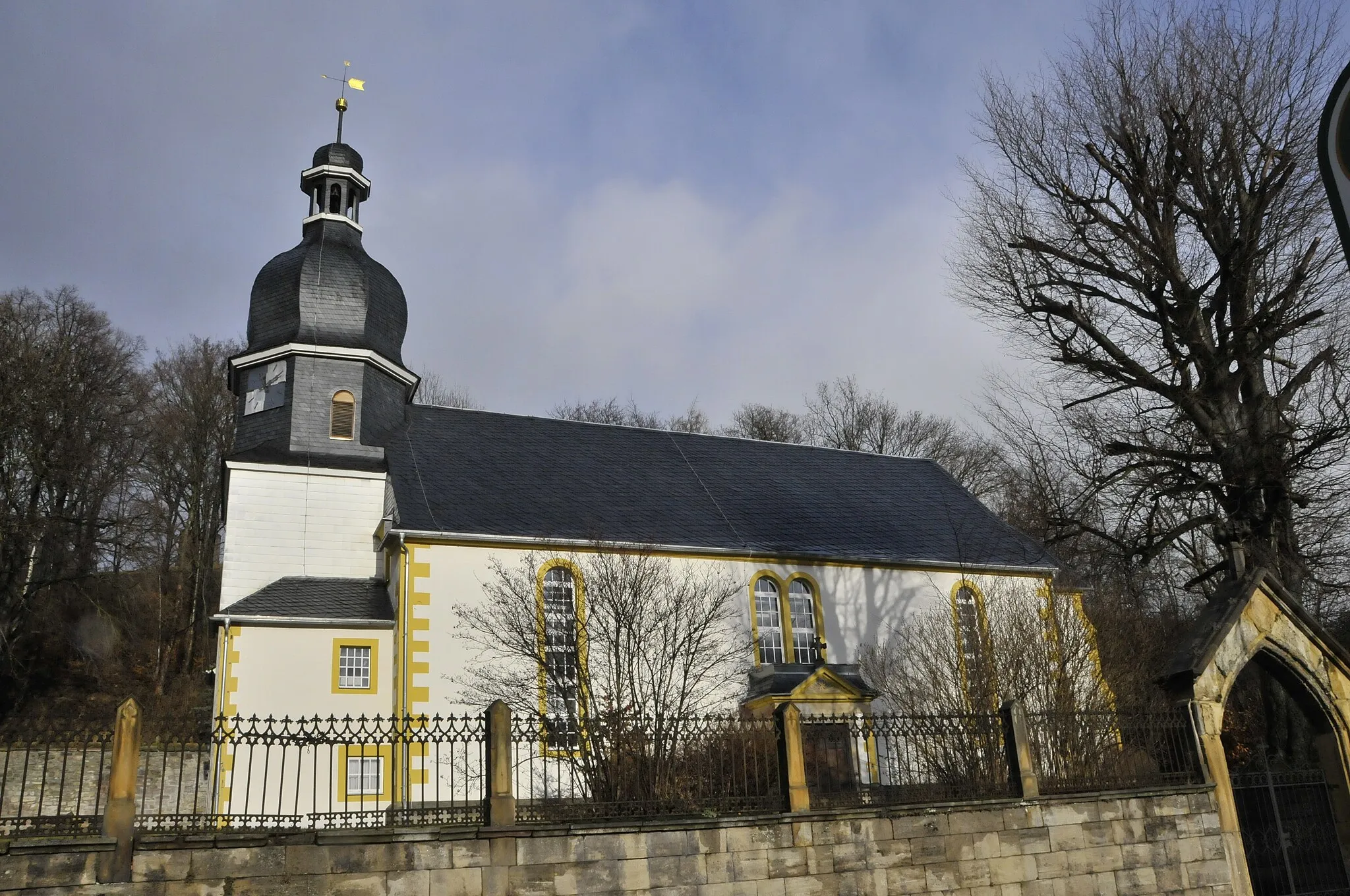 Photo showing: Frankenhain, Kirche