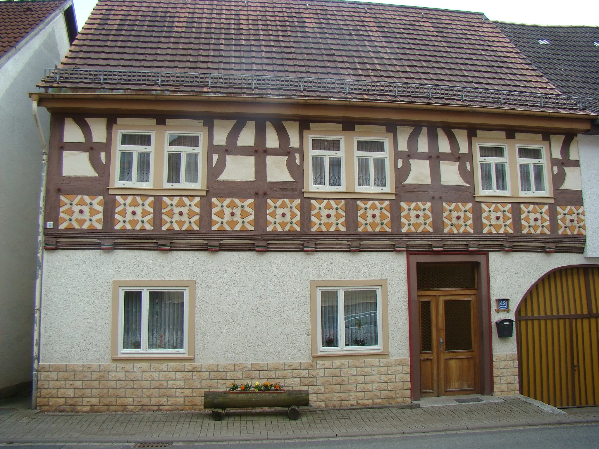 Photo showing: Fachwerkhaus in Angelroda