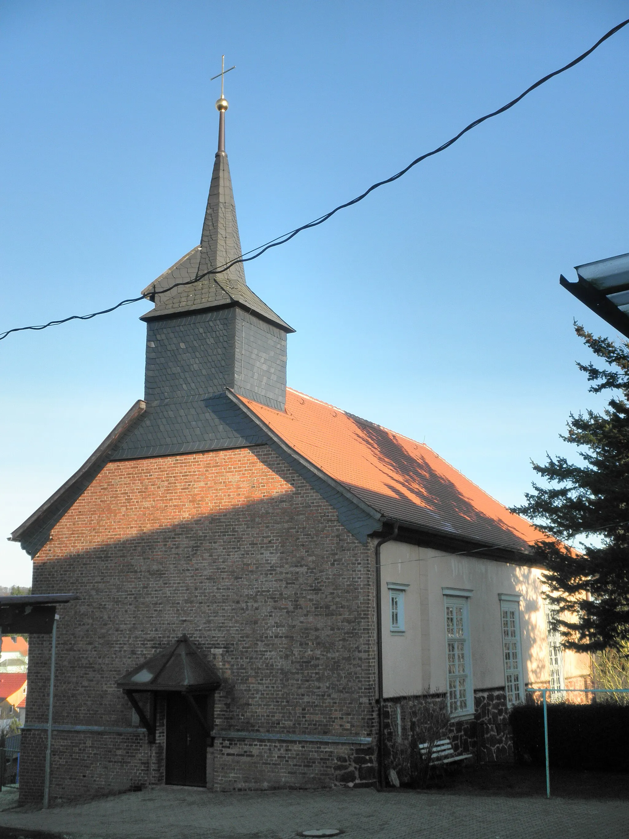 Photo showing: Church in Buchholz (Thüringen) in Thuringia