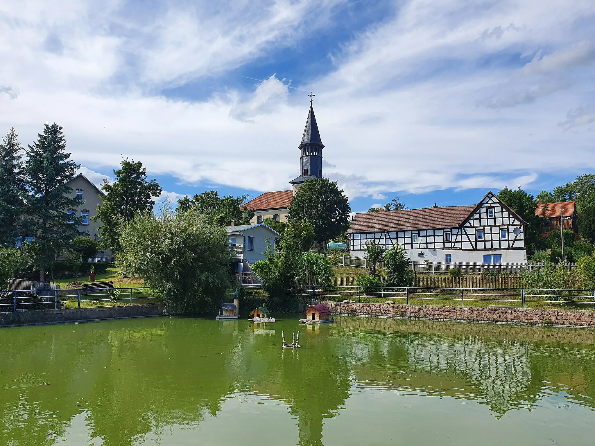 Photo showing: Rauschwitz in Thüringen