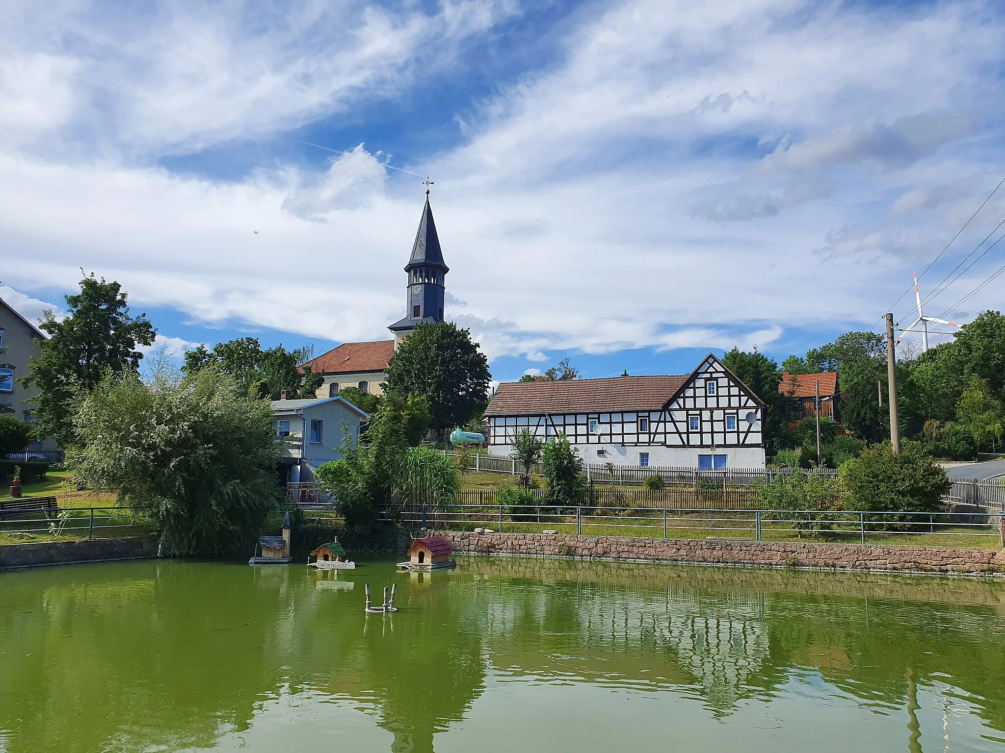 Photo showing: Rauschwitz in Thüringen