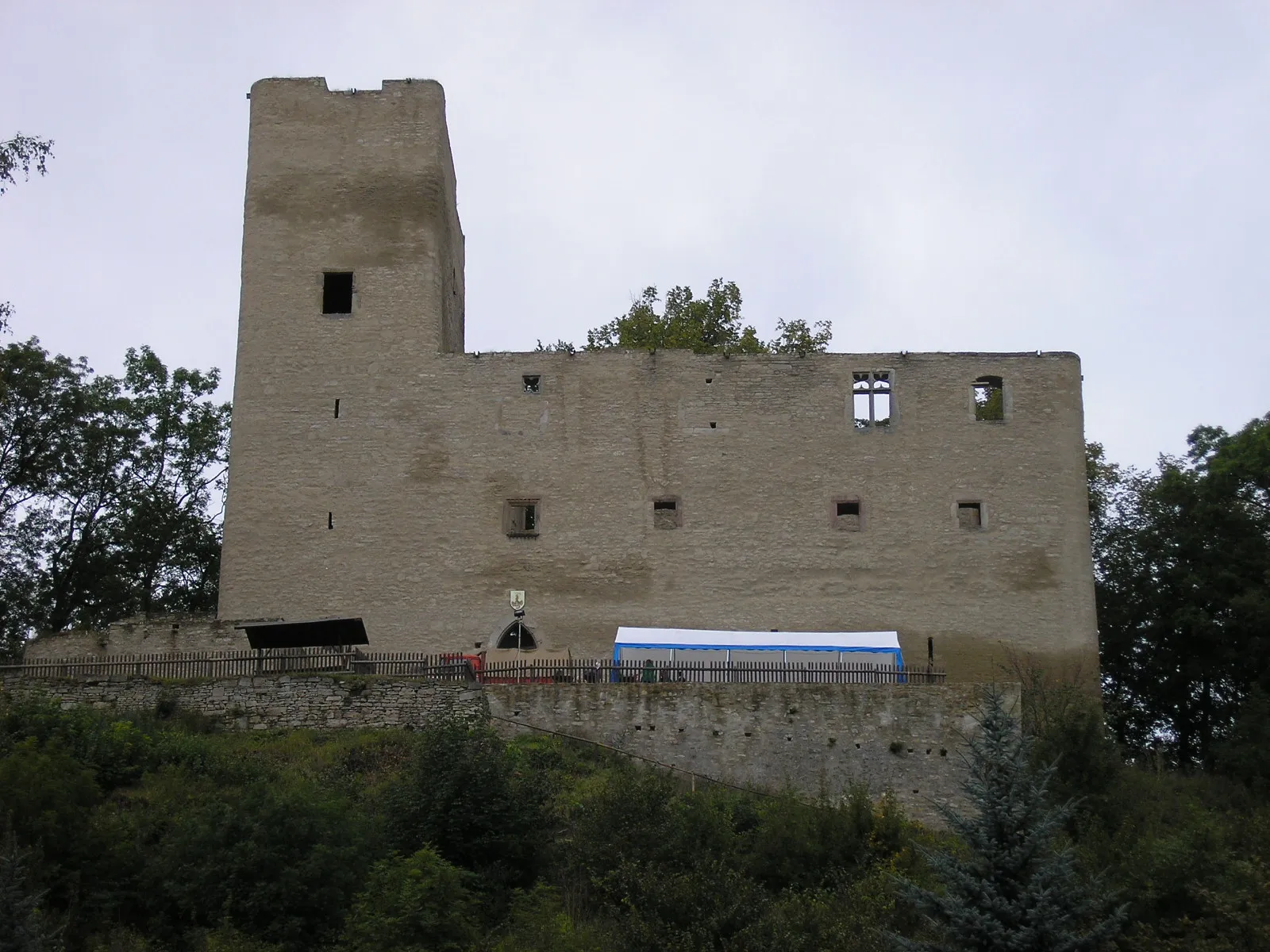 Photo showing: Die Burg Liebenstein in Liebenstein (Thüringen).