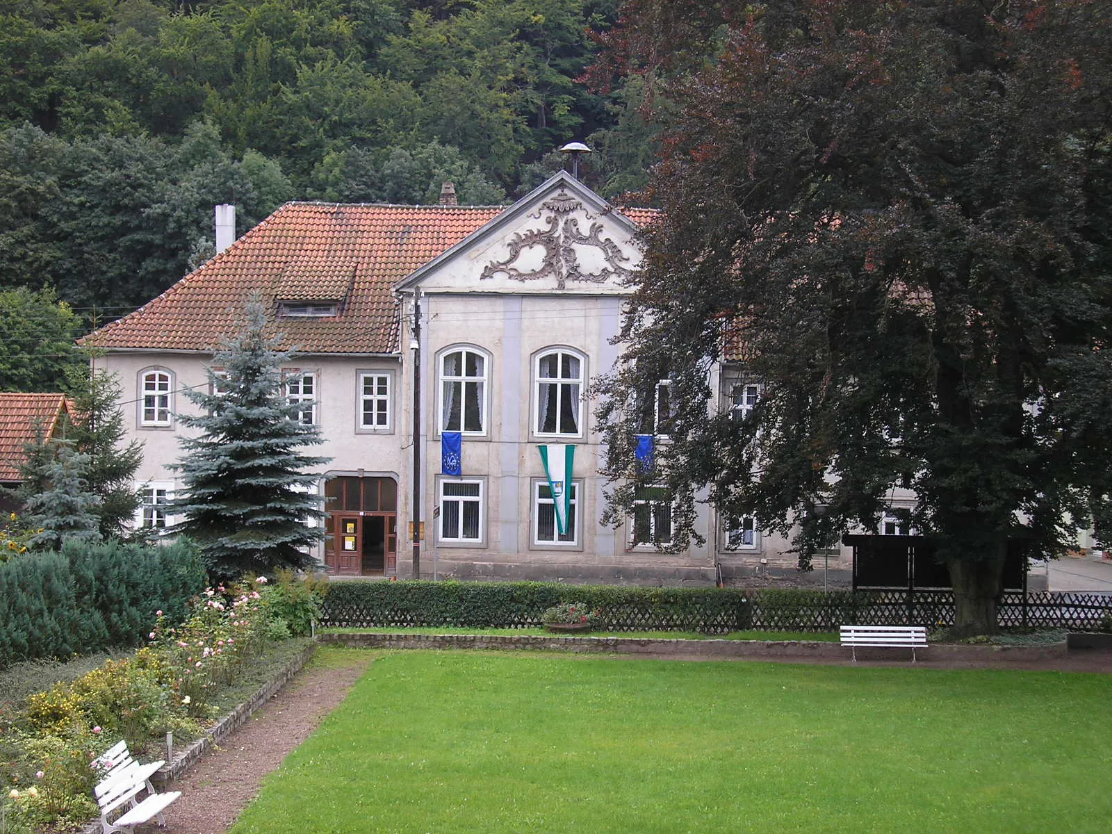 Photo showing: Das Röderschlösschen in Liebenstein (Thüringen).